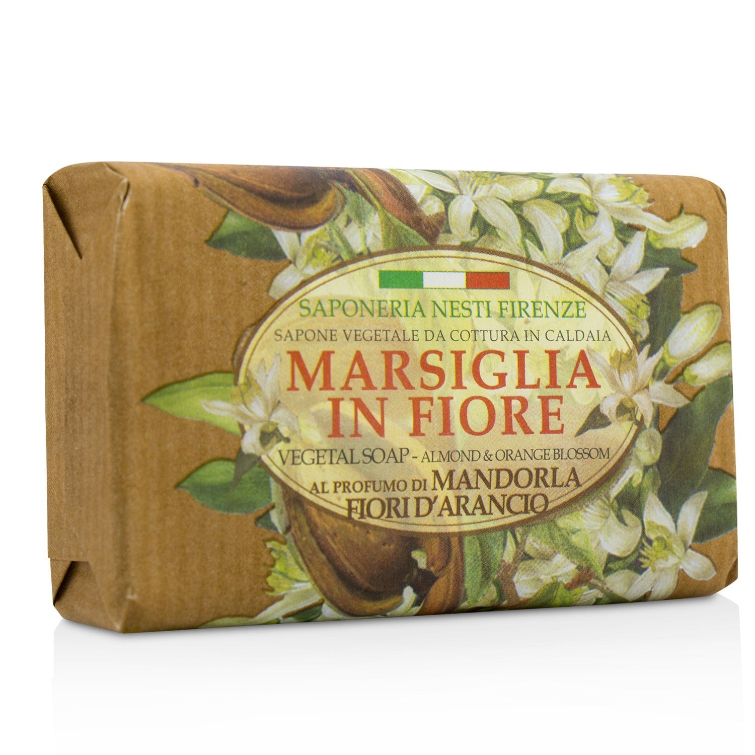 Nesti Dante Marsiglia In Fiore Vegetal Soap - Almond & Orange Bloosom  125g/4.3oz