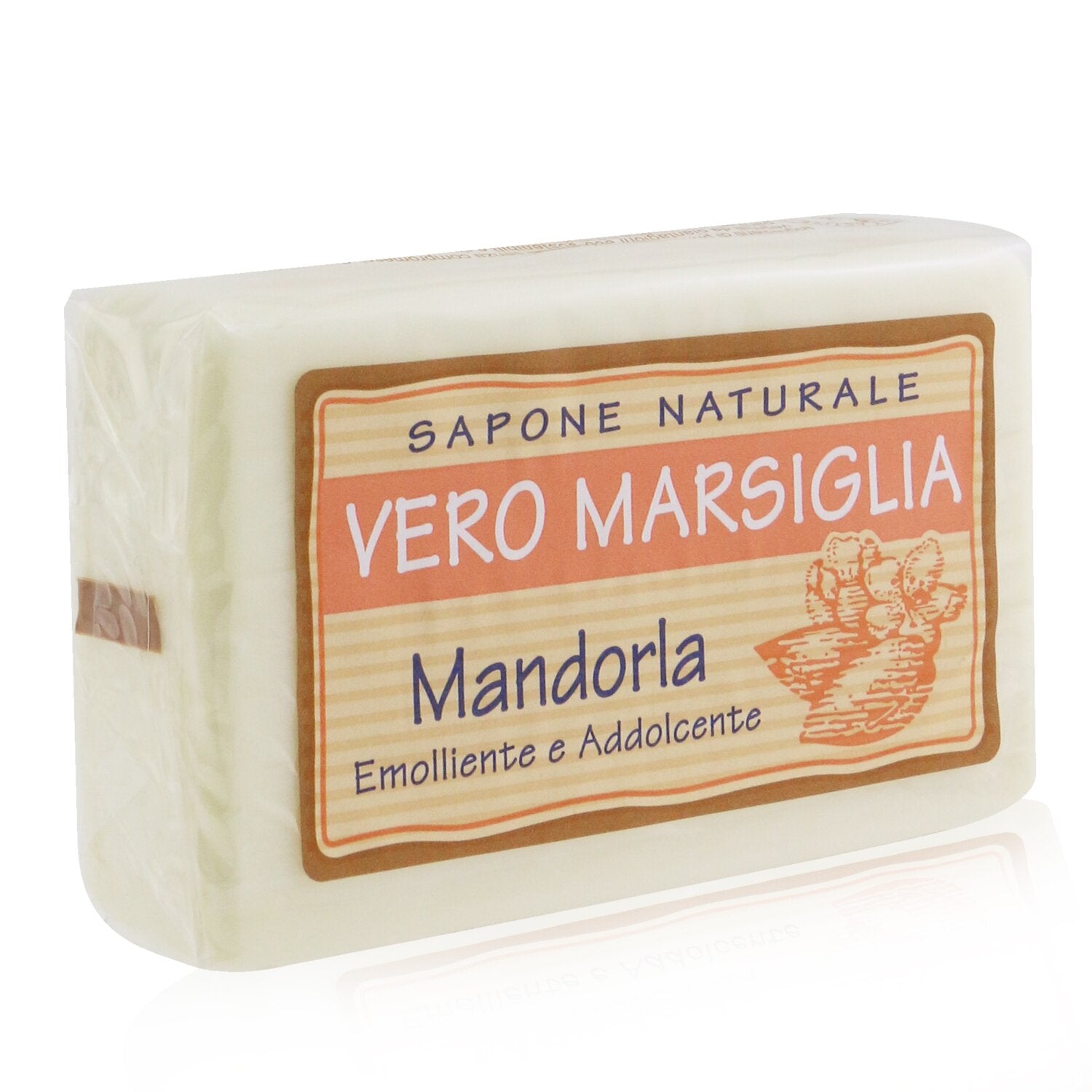 Nesti Dante Vero Marsiglia Natural Soap - Almond (Emollient & Softening)  150g/5.29oz