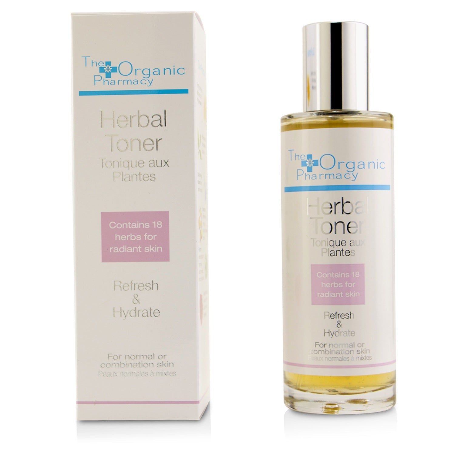 The Organic Pharmacy Herbal Toner - For Normal & Combination Skin  100ml/3.4oz