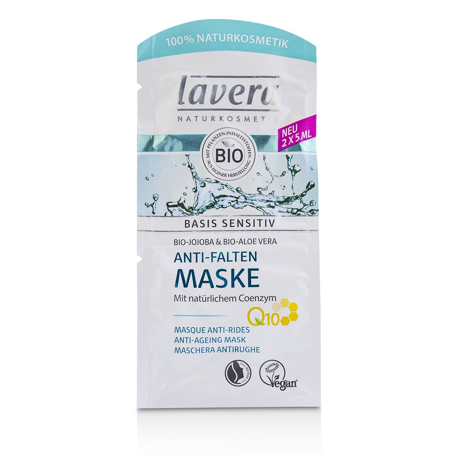 Lavera Basis Sensitiv Q10 Anti-Ageing Mask  2x5ml