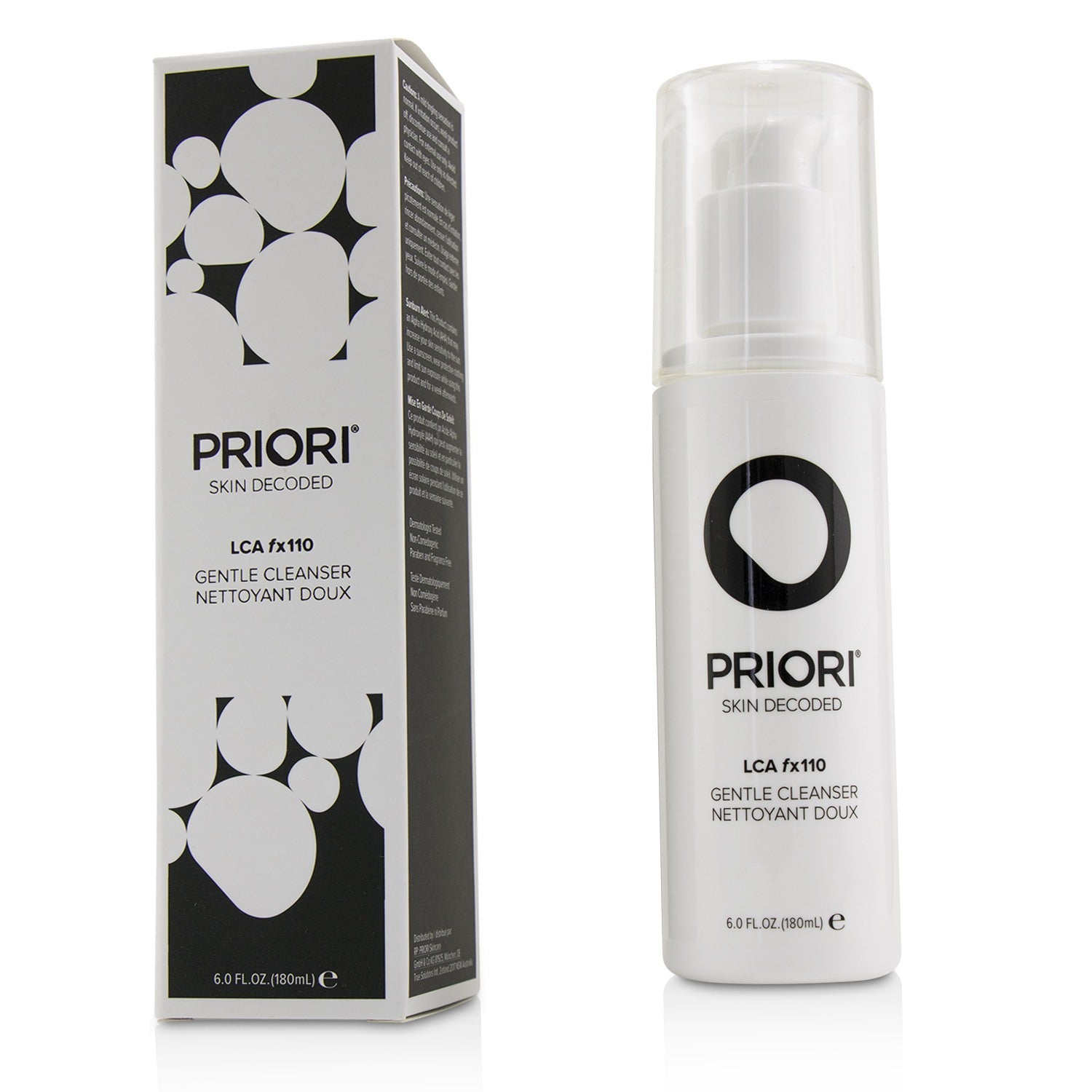 Priori LCA fx110 - Gentle Cleanser  180ml/6oz