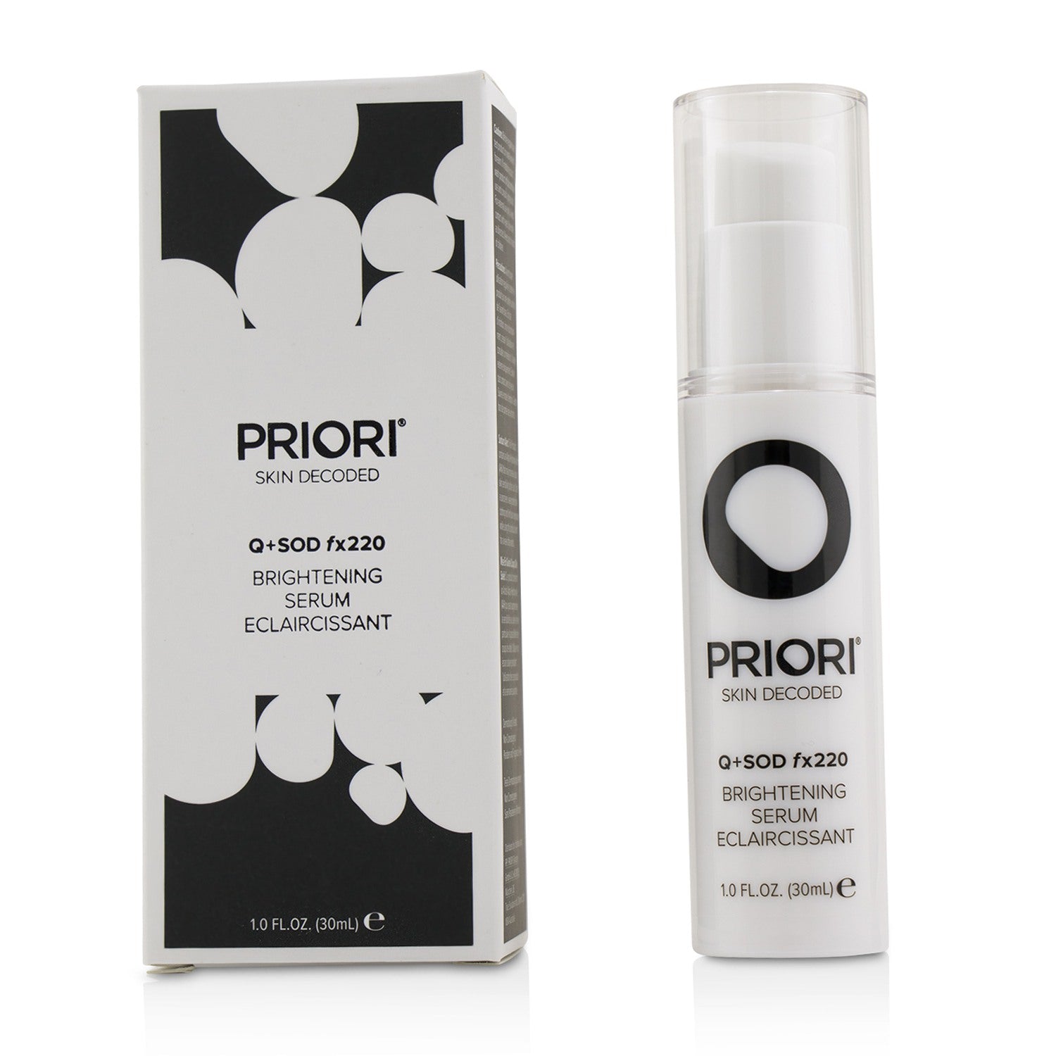 Priori Q+SOD fx220 - Brightening Serum  30ml/1oz