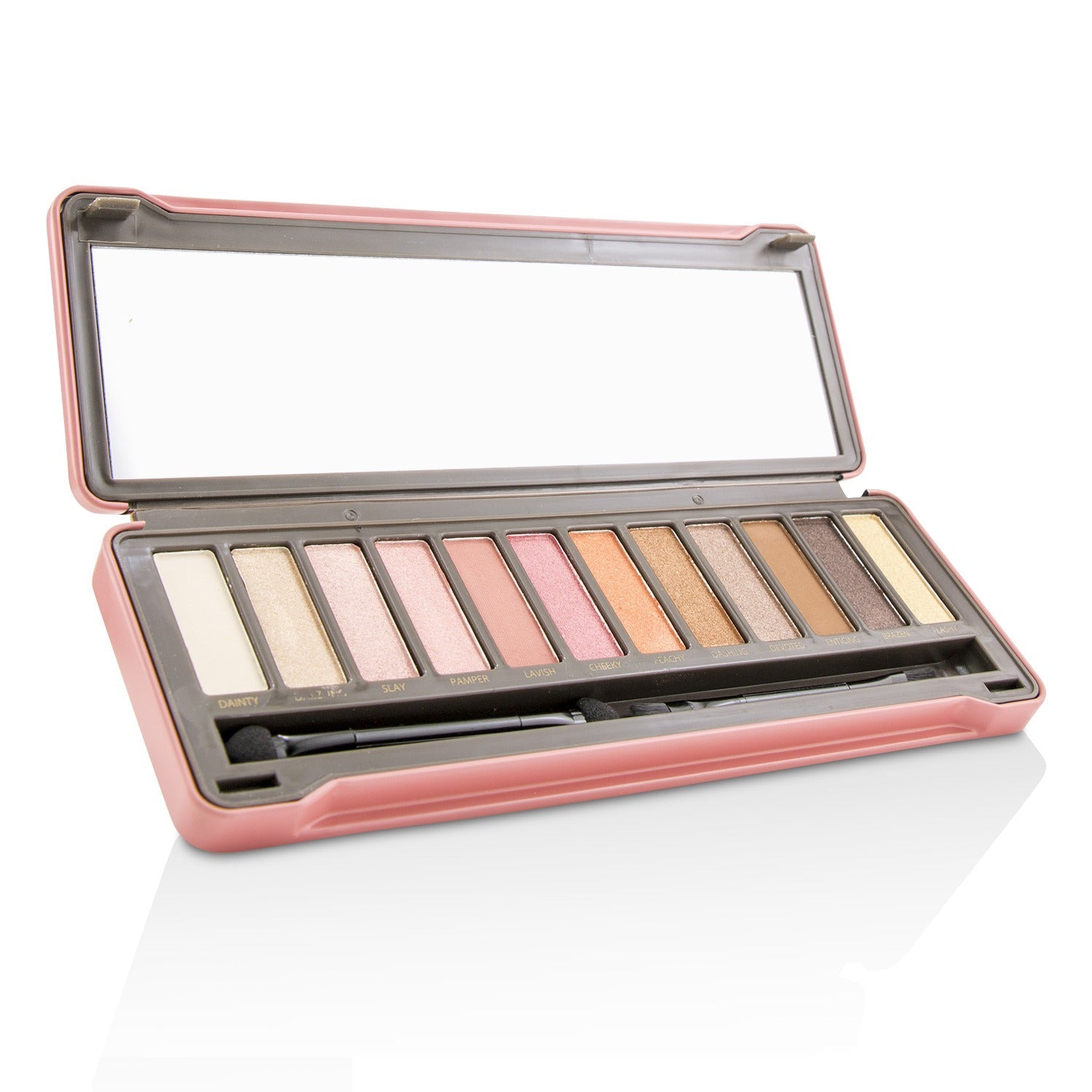 BYS Eyeshadow Palette (12x Eyeshadow, 2x Applicator) - Peach  12g/0.42oz