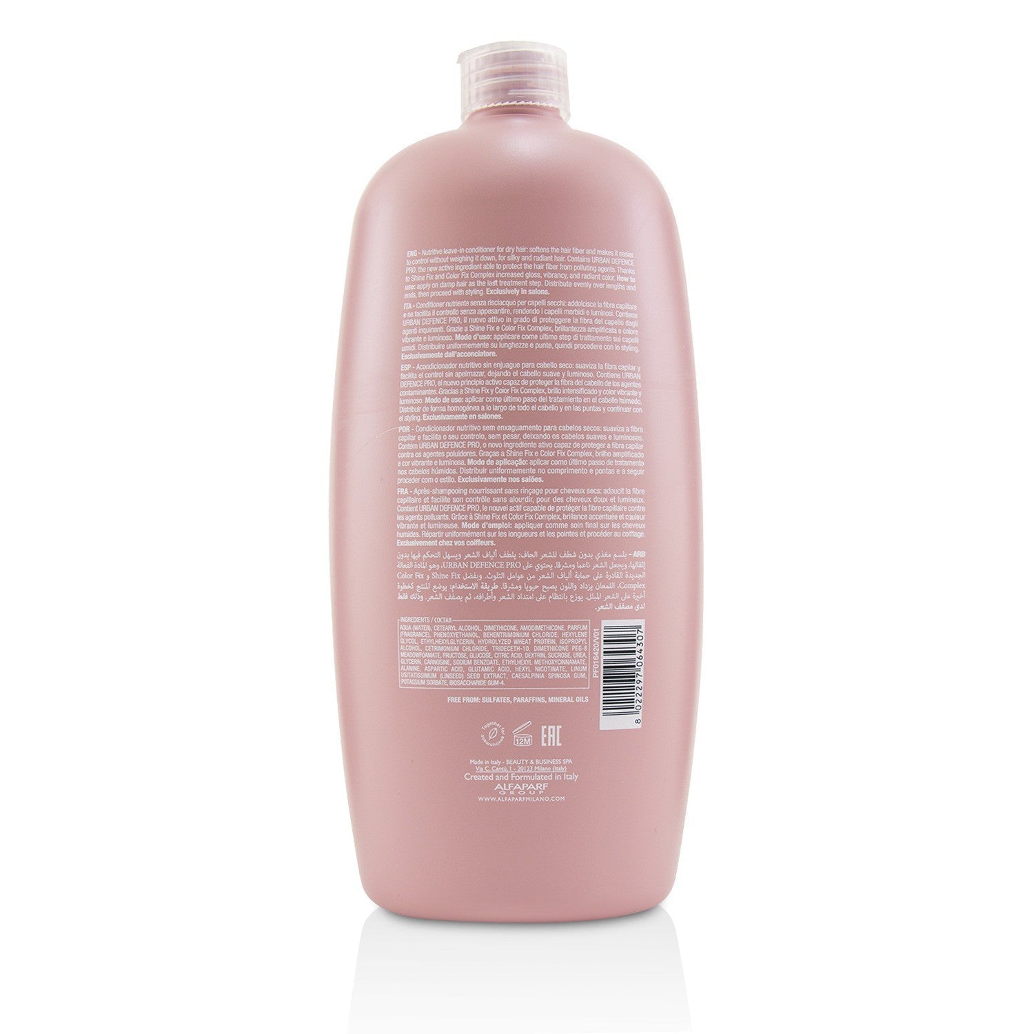 AlfaParf Semi Di Lino Moisture Nutritive Leave-in Conditioner (Dry Hair)  1000ml/33.8oz