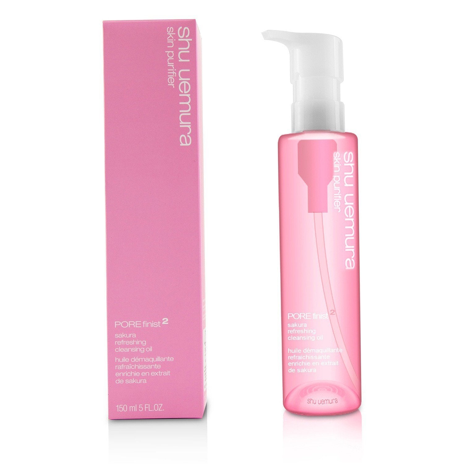 Shu Uemura POREfinist2 Sakura Refreshing Cleansing Oil  150ml/5oz