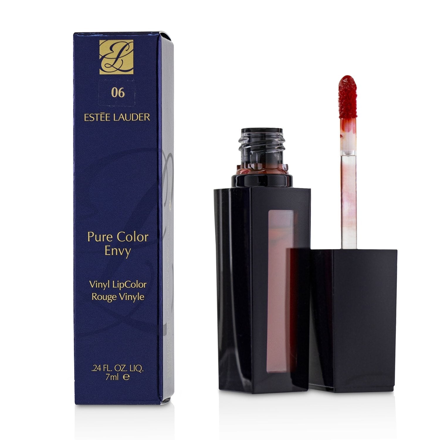 Estee Lauder Pure Color Envy Vinyl LipColor - # 06 Burn  7ml/0.24oz