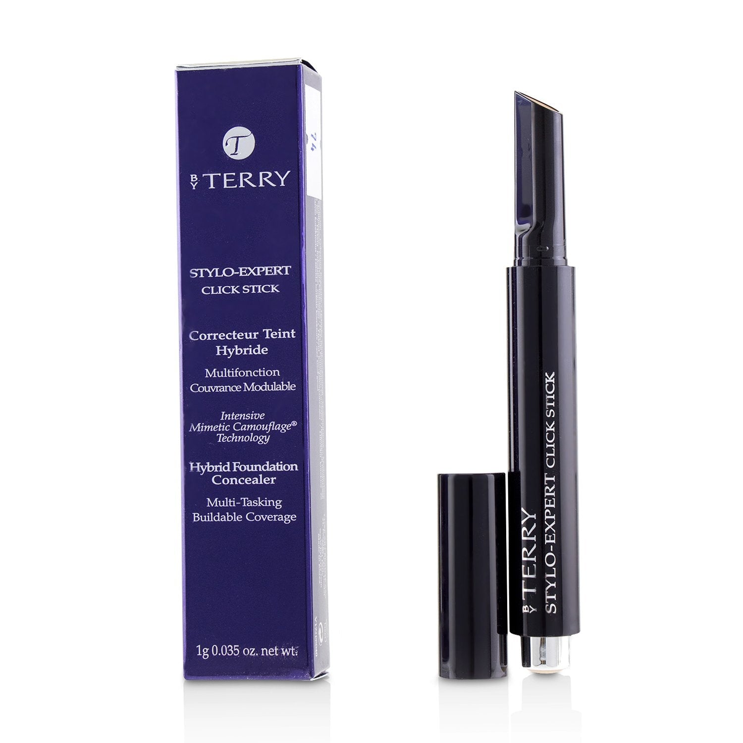 By Terry Stylo Expert Click Stick Hybrid Foundation Concealer - # 1 Rosy Light (Unboxed)  1g/0.035oz