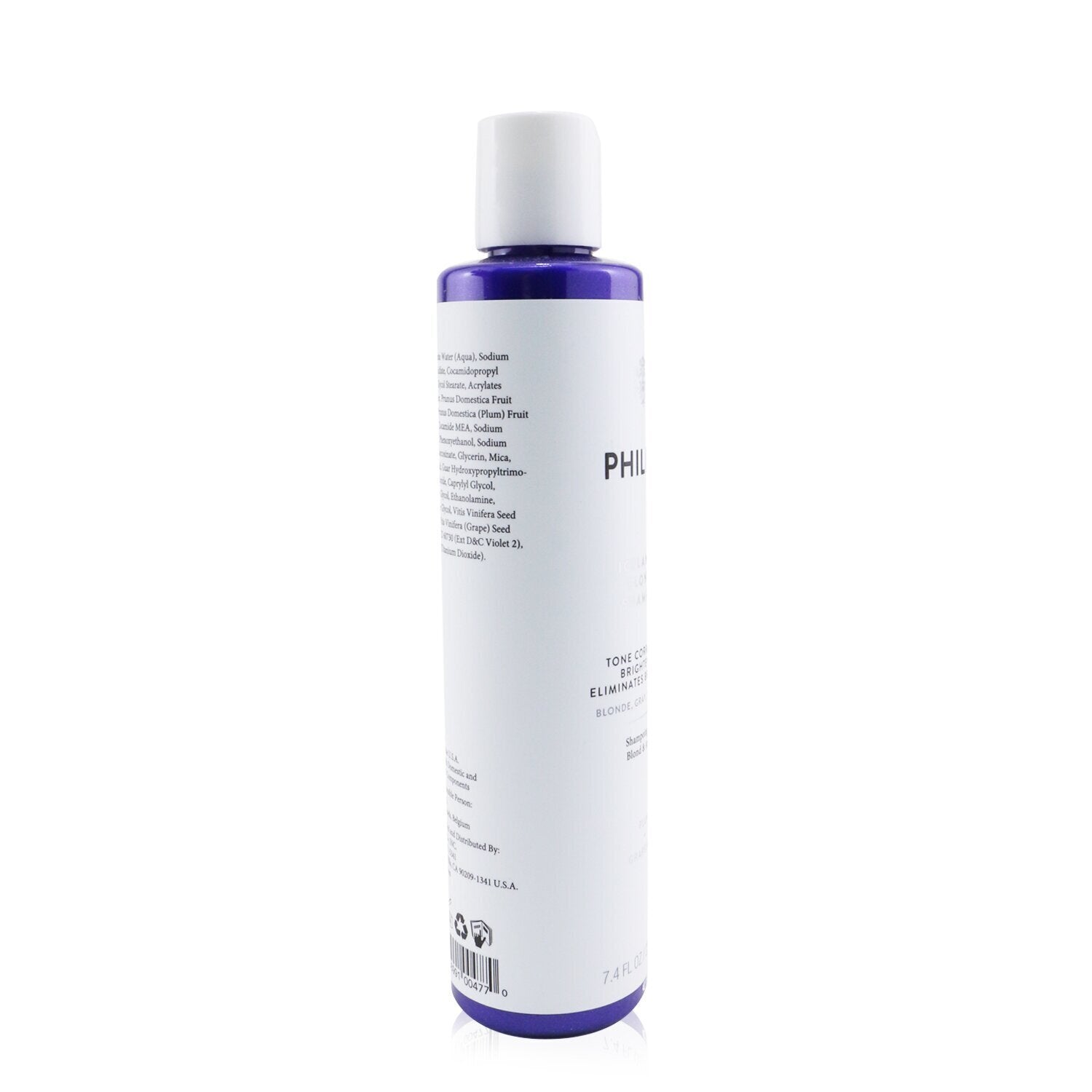 Philip B Icelandic Blonde Shampoo (Tone Correcting Brightening Eliminates Brassiness - Blonde, Gray, Silver Hair)  220ml/7.4oz