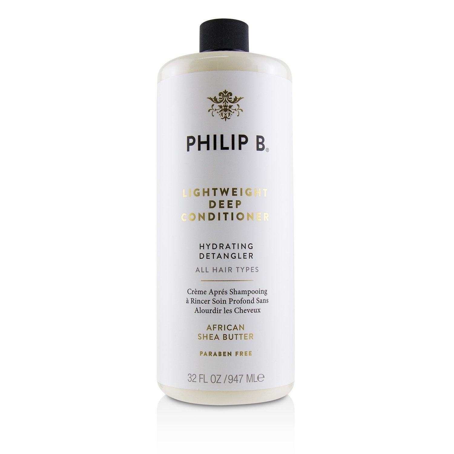 Philip B Lightweight Deep Conditioner - # Paraben-Free Formula (Hydrating Detangler - All Hair Types)  947ml/32oz