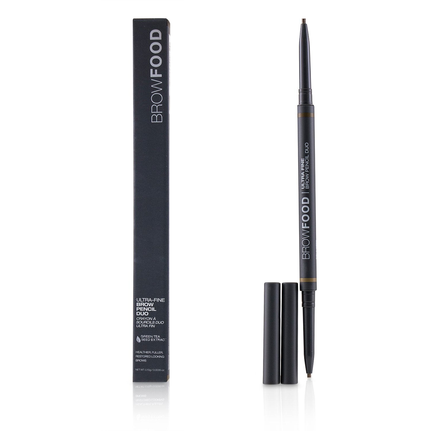 LashFood BrowFood Ultra Fine Brow Pencil Duo - # Dark Blonde  0.10g/0.0035oz