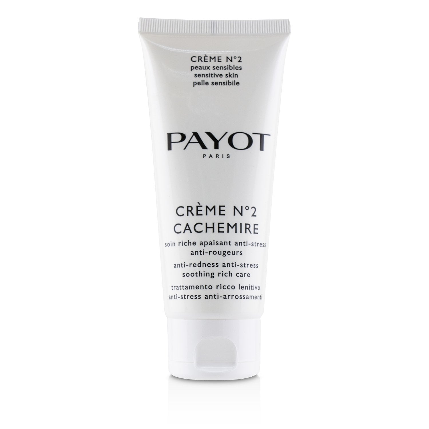 Payot Creme No 2 Cachemire Anti-Redness Anti-Stress Soothing Rich Care (Salon Size)  100ml/3.3oz