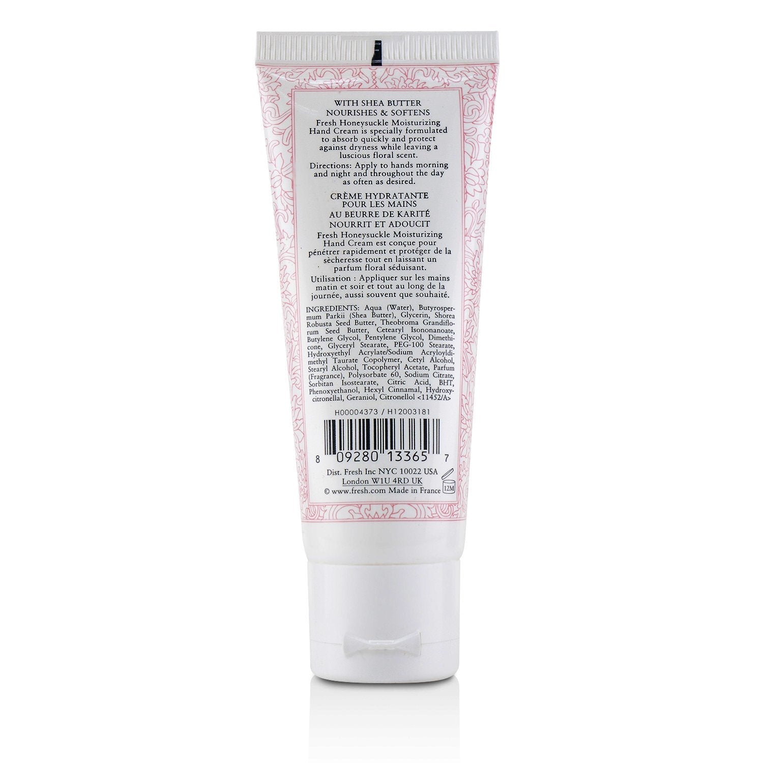 Fresh Honeysuckle Moisturizing Hand Cream  30ml/1oz