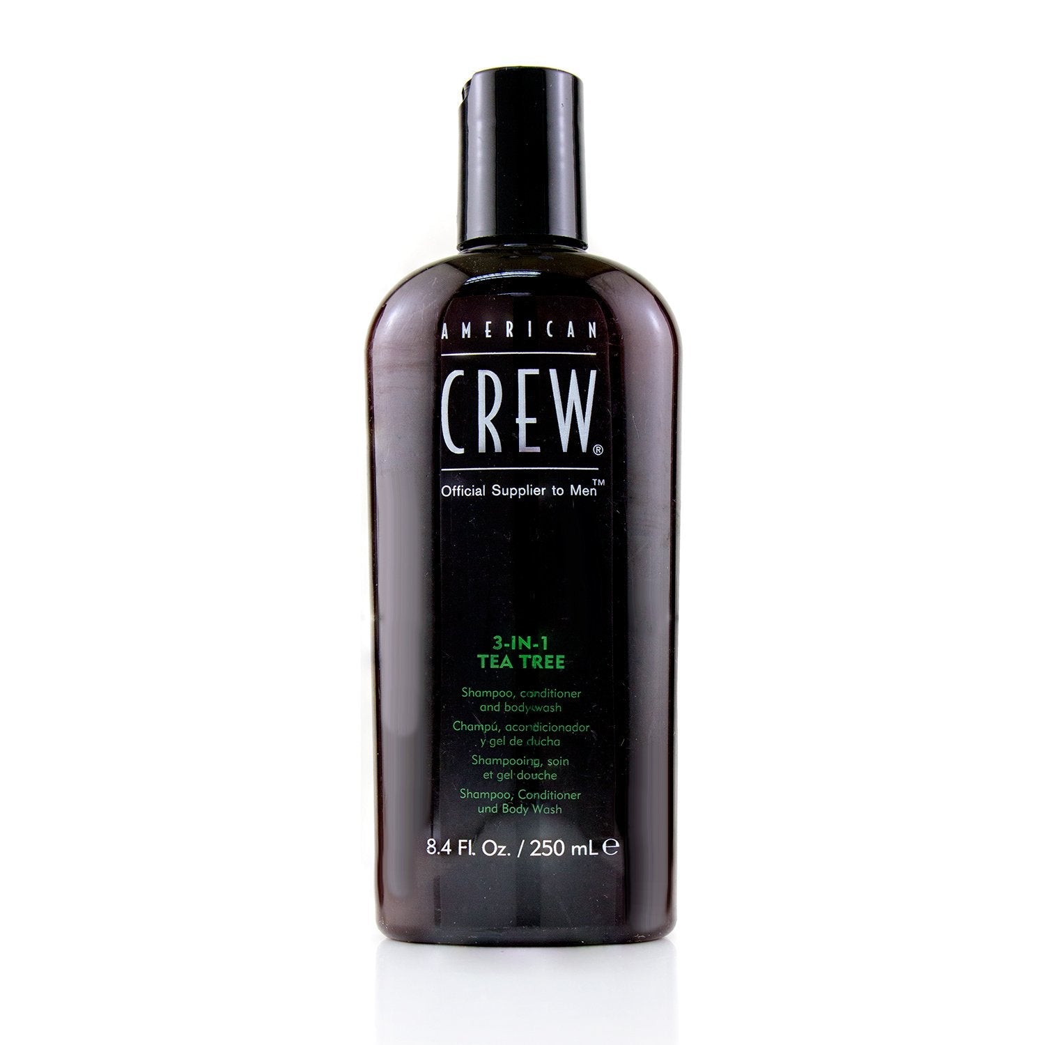 American Crew Men 3-IN-1 Tea Tree Shampoo, Conditioner and Body Wash  1000ml/33.8oz