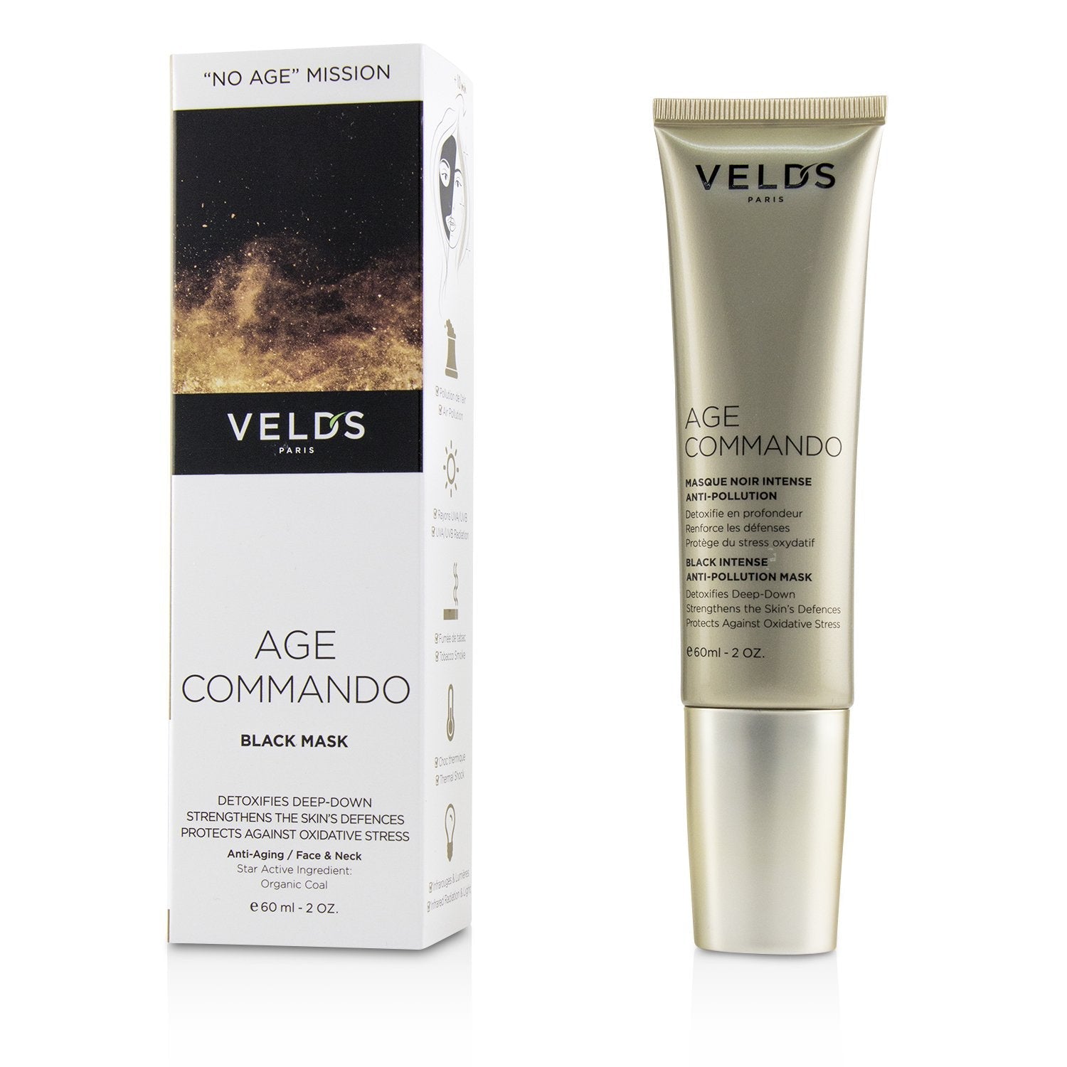 Veld's Age Commando - Black Mask  60ml/2oz