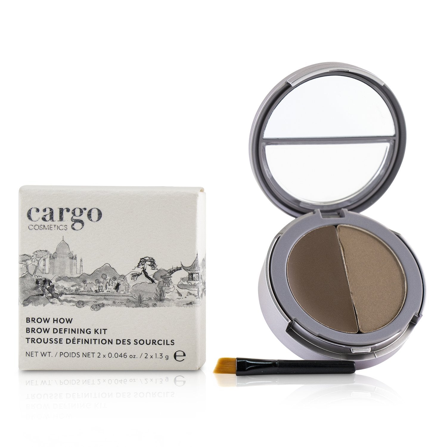 Cargo Brow How Brow Defining Kit - Light  2x1.3g/0.046oz