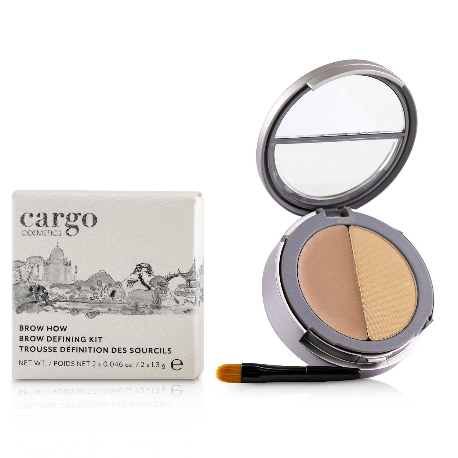 Cargo Double Agent Concealing Balm Kit - # 5N  2.7g/0.095oz