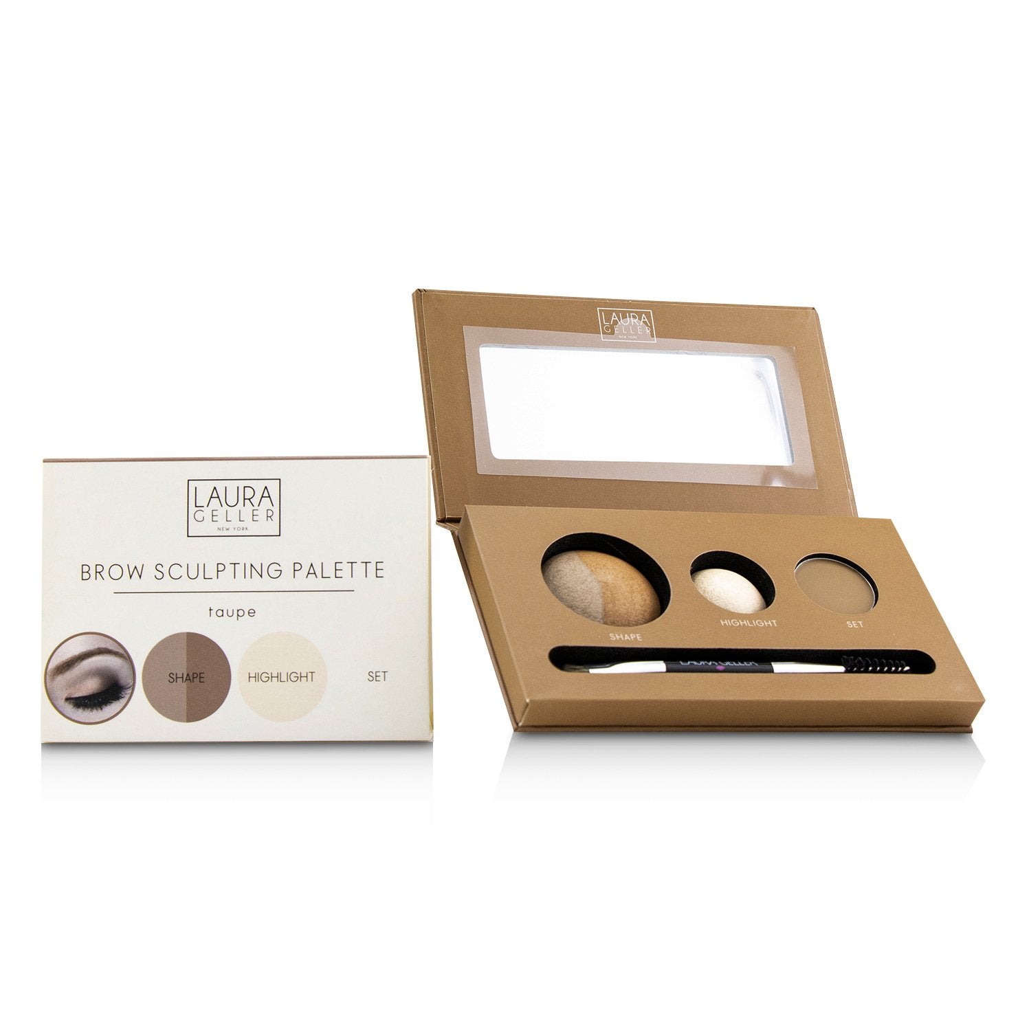 Laura Geller Brow Sculpting Palette - # Taupe