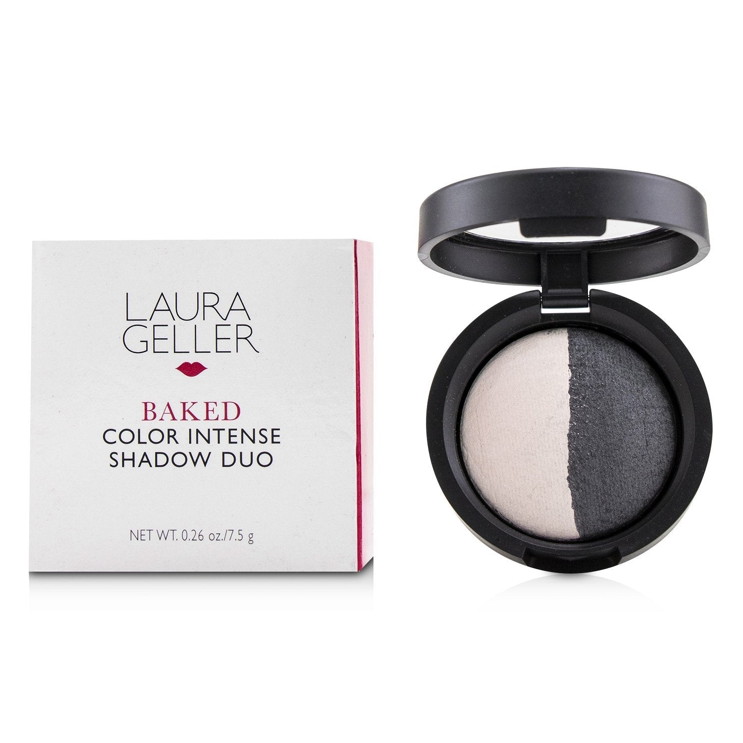 Laura Geller Baked Color Intense Shadow Duo - # Slate/Plum  7.5g/0.26oz