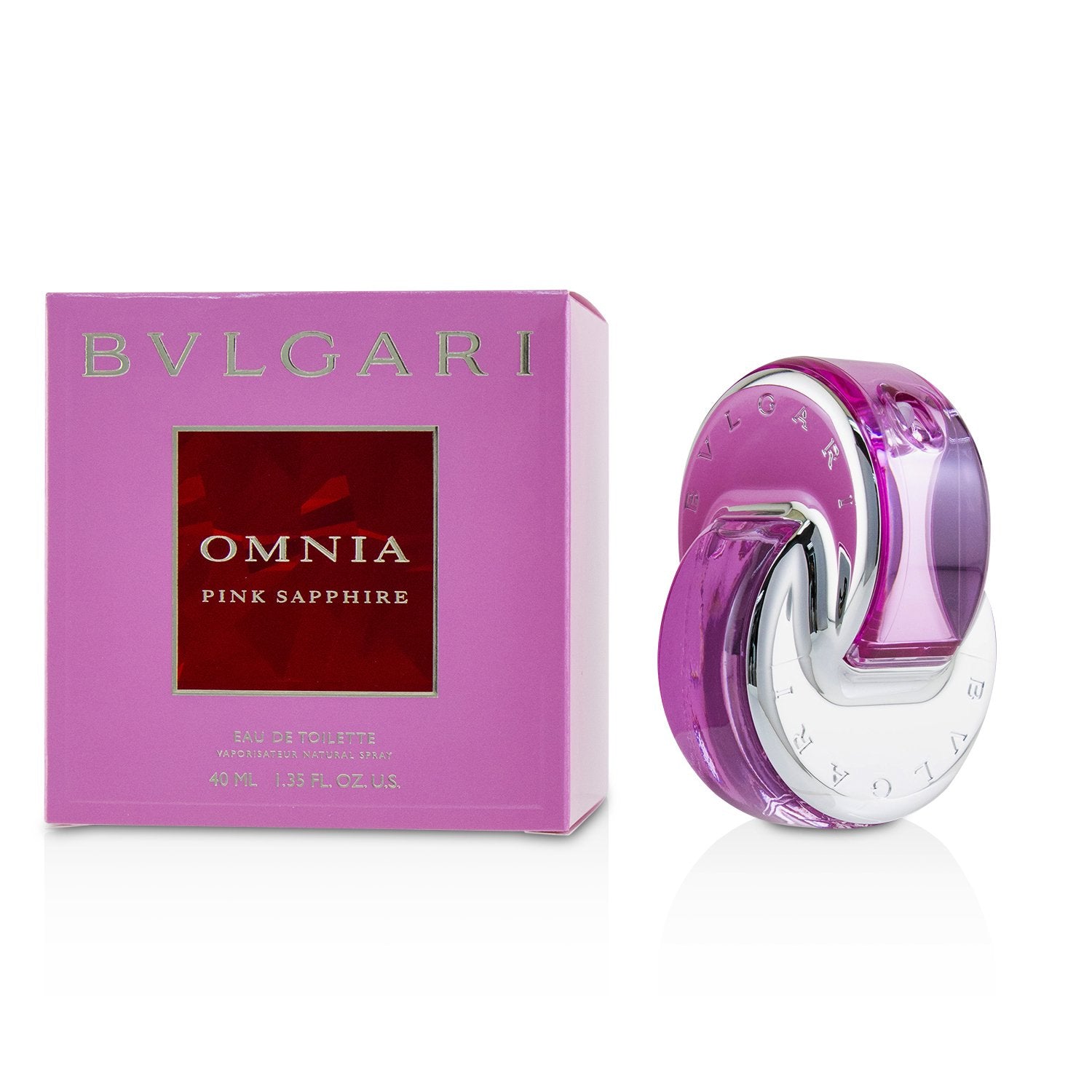 Bvlgari Omnia Pink Sapphire Eau De Toilette Spray  65ml/2.2oz