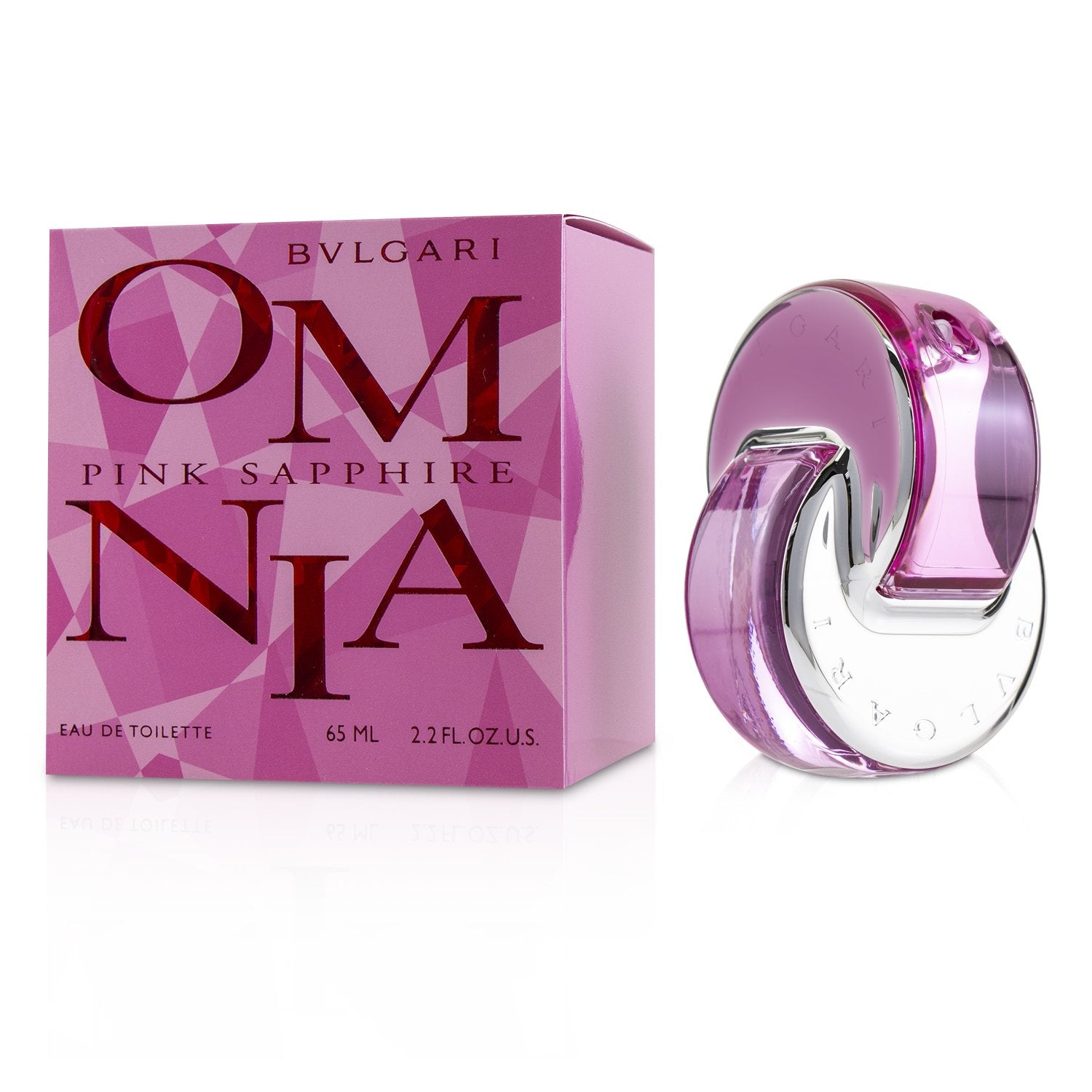 Bvlgari Omnia Pink Sapphire Eau De Toilette Spray  65ml/2.2oz