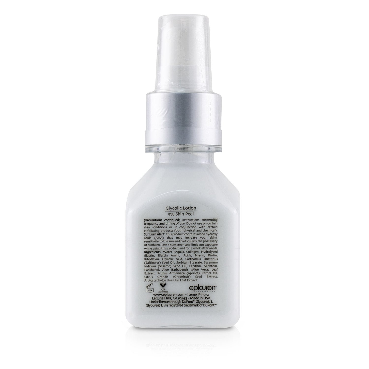 Epicuren Glycolic Lotion Skin Peel 5% - For Dry, Normal & Combination Skin Types  60ml/2oz