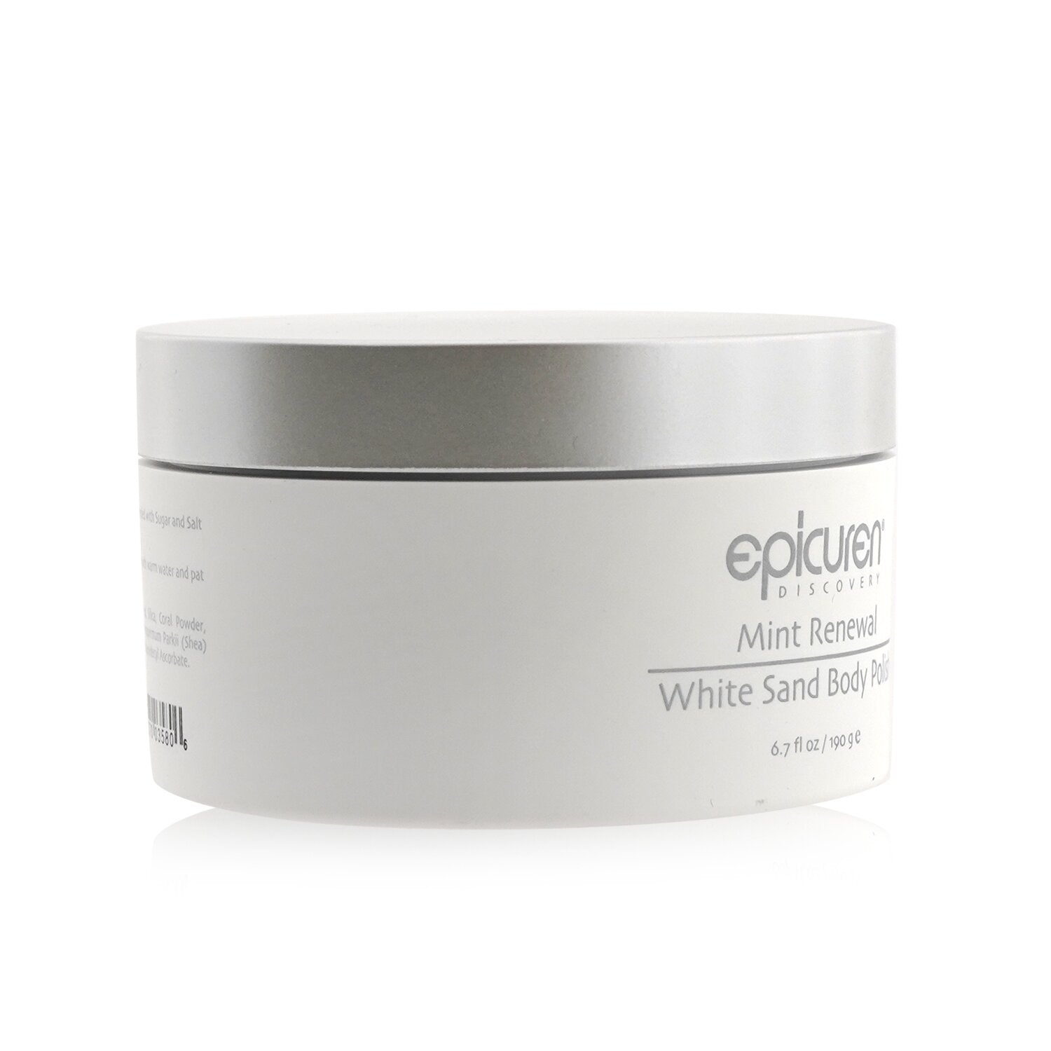 Epicuren Mint Renewal White Sand Body Polish  190g/6.7oz