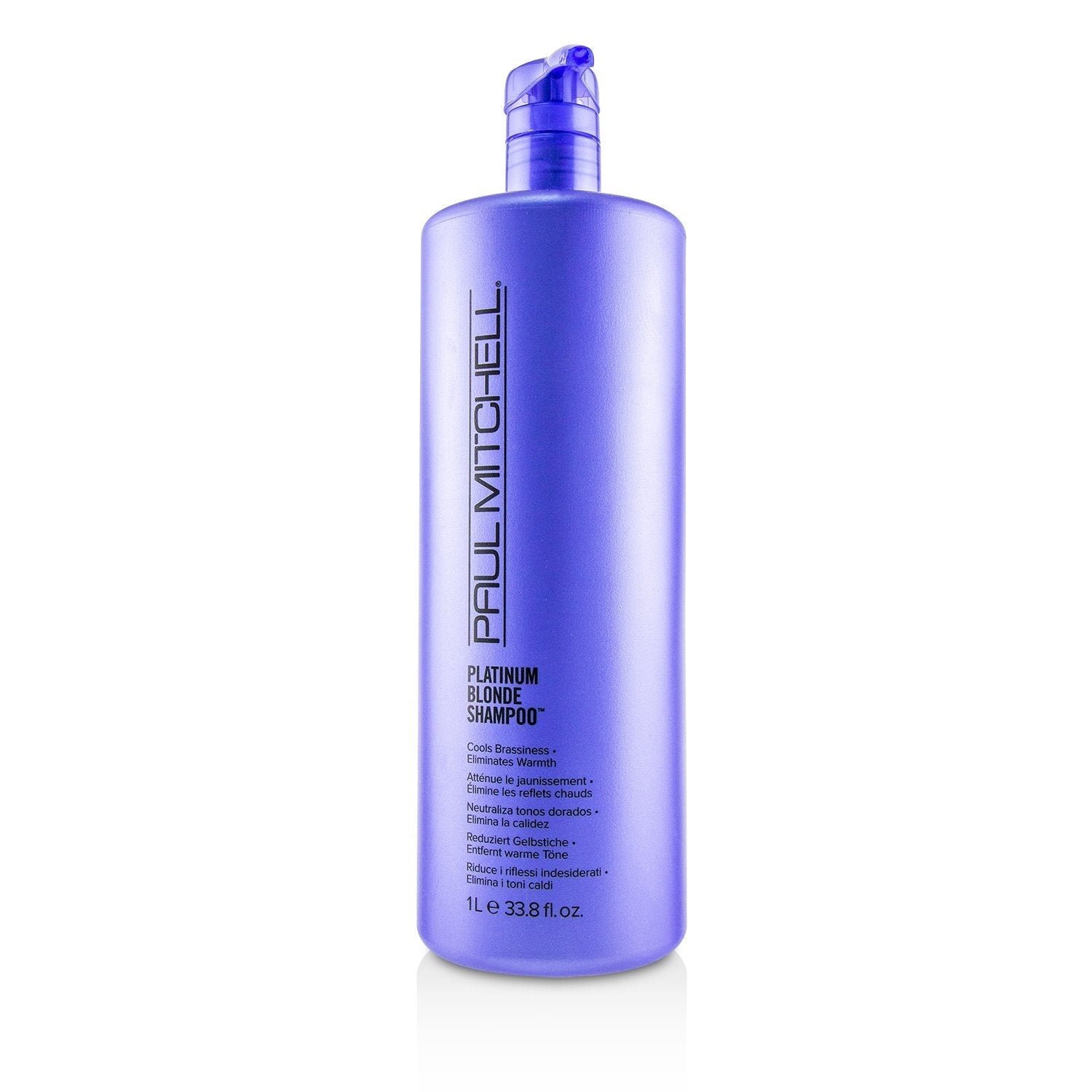 Paul Mitchell Platinum Blonde Shampoo (Cools Brassiness - Eliminates Warmth)  1000ml/33.8oz