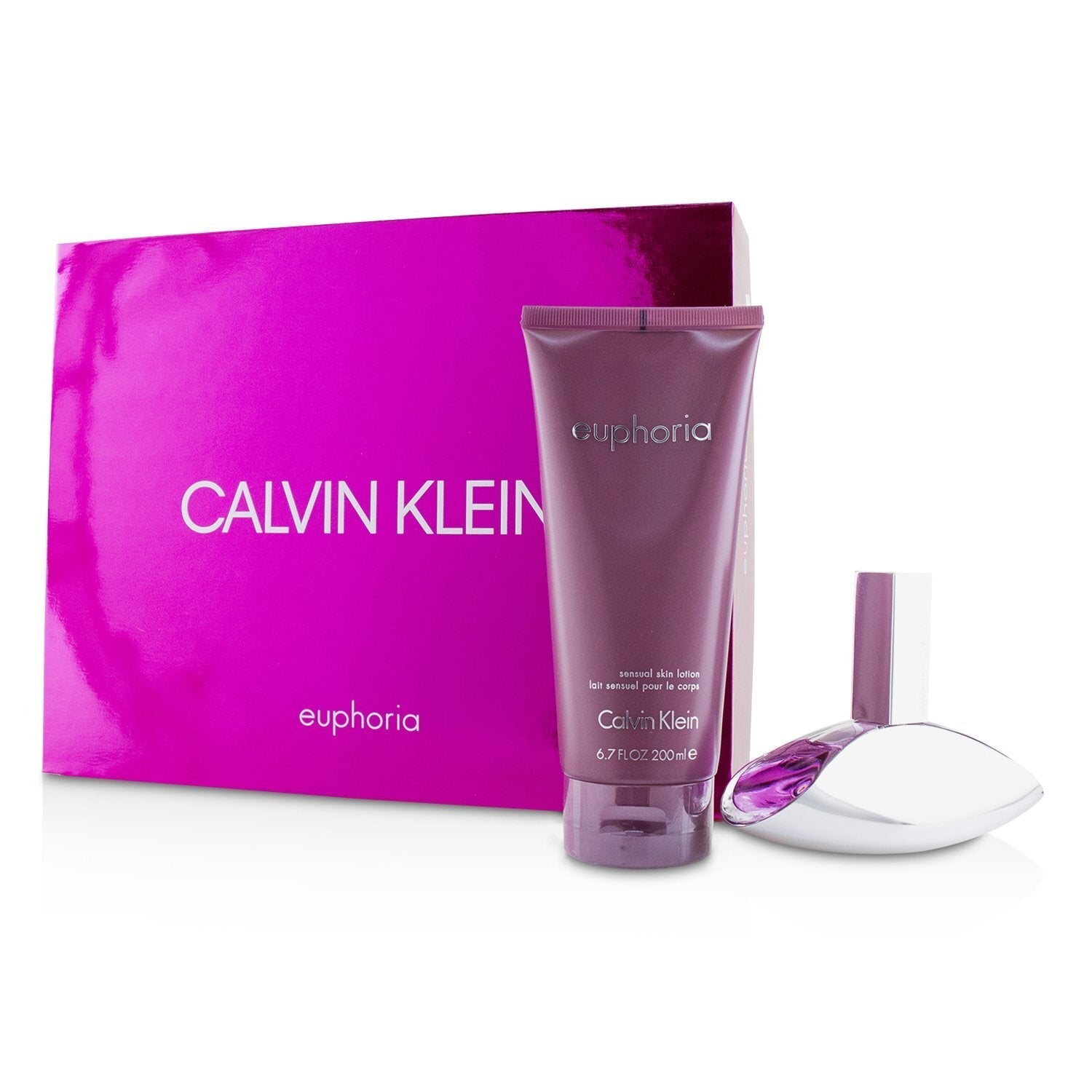 Calvin Klein Euphoria Coffret: Eau De Parfum Spray 50ml/1.7oz + Sensual Skin Lotion 200ml/6.7oz  2pcs