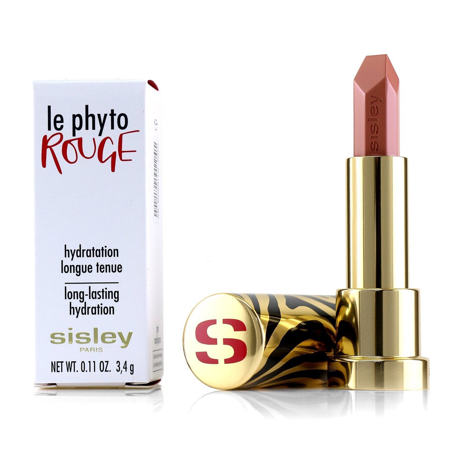 Sisley Le Phyto Rouge Long Lasting Hydration Lipstick - # 27 Rose Bolchoi  3.4g/0.11oz