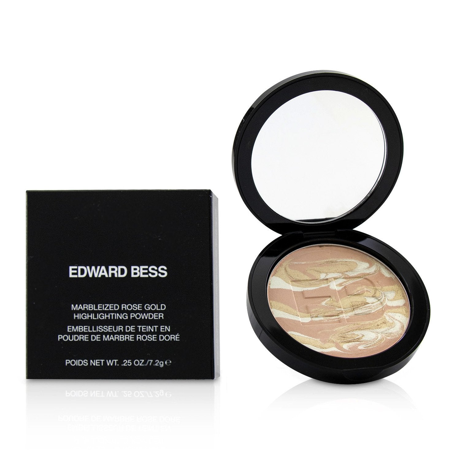 Edward Bess Marbleized Rose Gold Highlighting Powder  7.2g/0.25oz