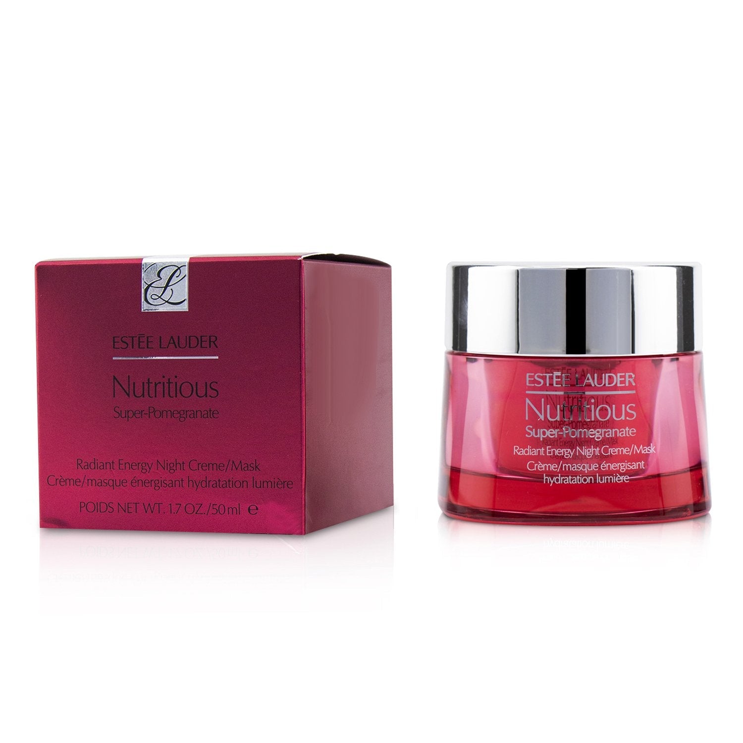 Estee Lauder Nutritious Super-Pomegranate Radiant Energy Night Creme/ Mask  50ml/1.7oz