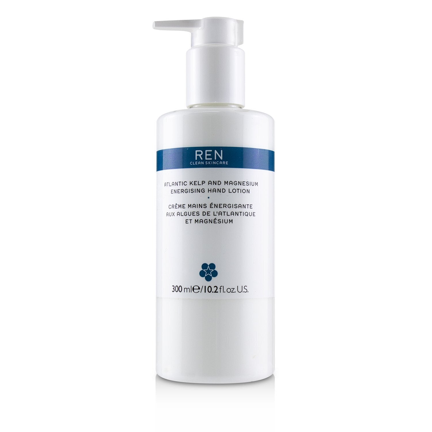 Ren Atlantic Kelp And Magnesium Energising Hand Lotion  300ml/10.2oz