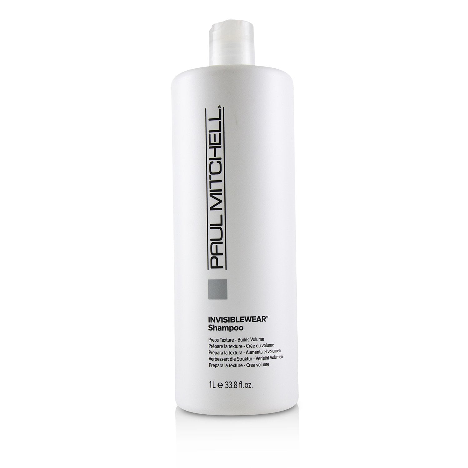 Paul Mitchell Invisiblewear Shampoo (Preps Texture - Builds Volume)  300ml/10.14oz