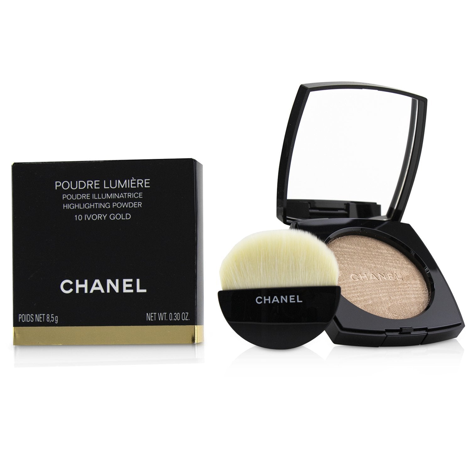 Chanel Poudre Lumiere Highlighting Powder - # 20 Warm Gold  8.5g/0.3oz