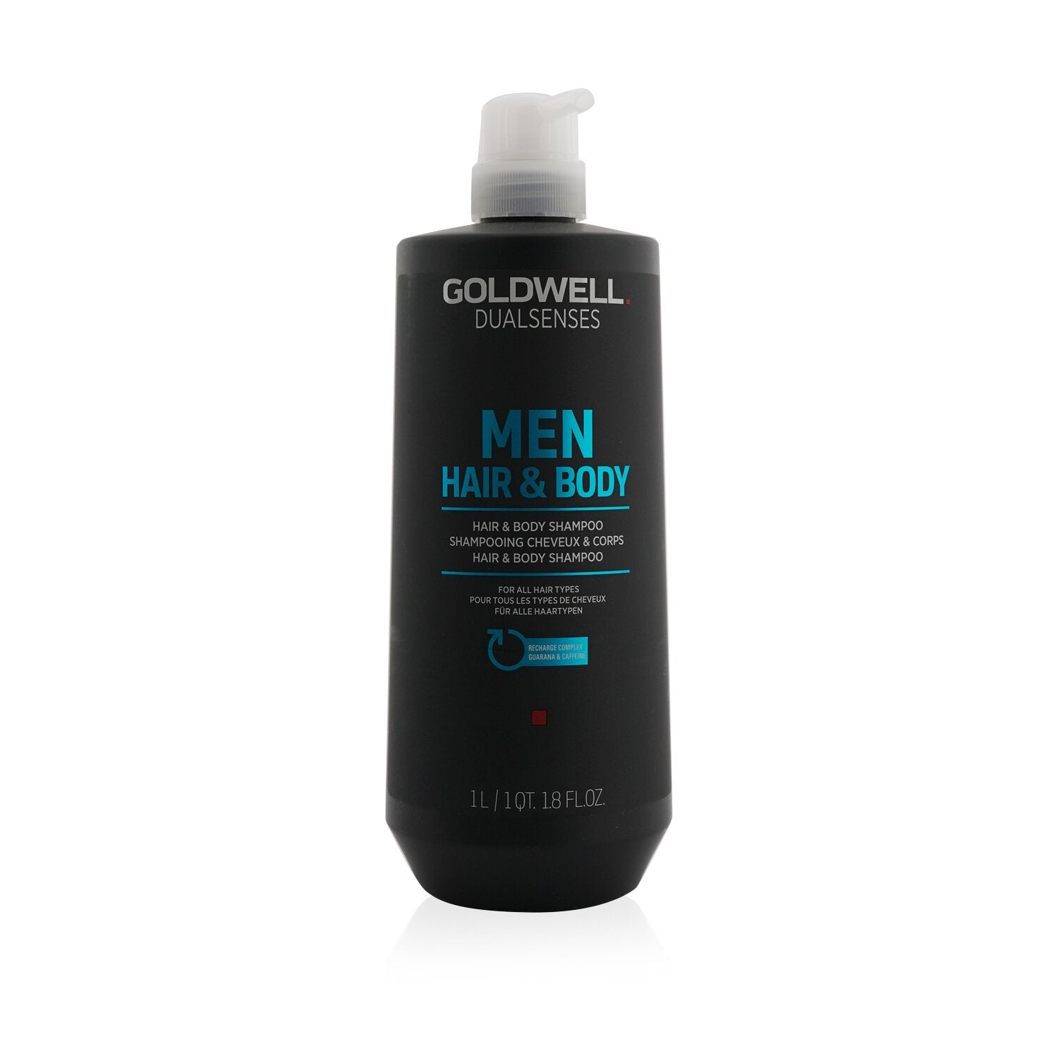 Goldwell Dual Senses Men Hair & Body Shampoo (For All Hair Types)  1000ml/33.8oz