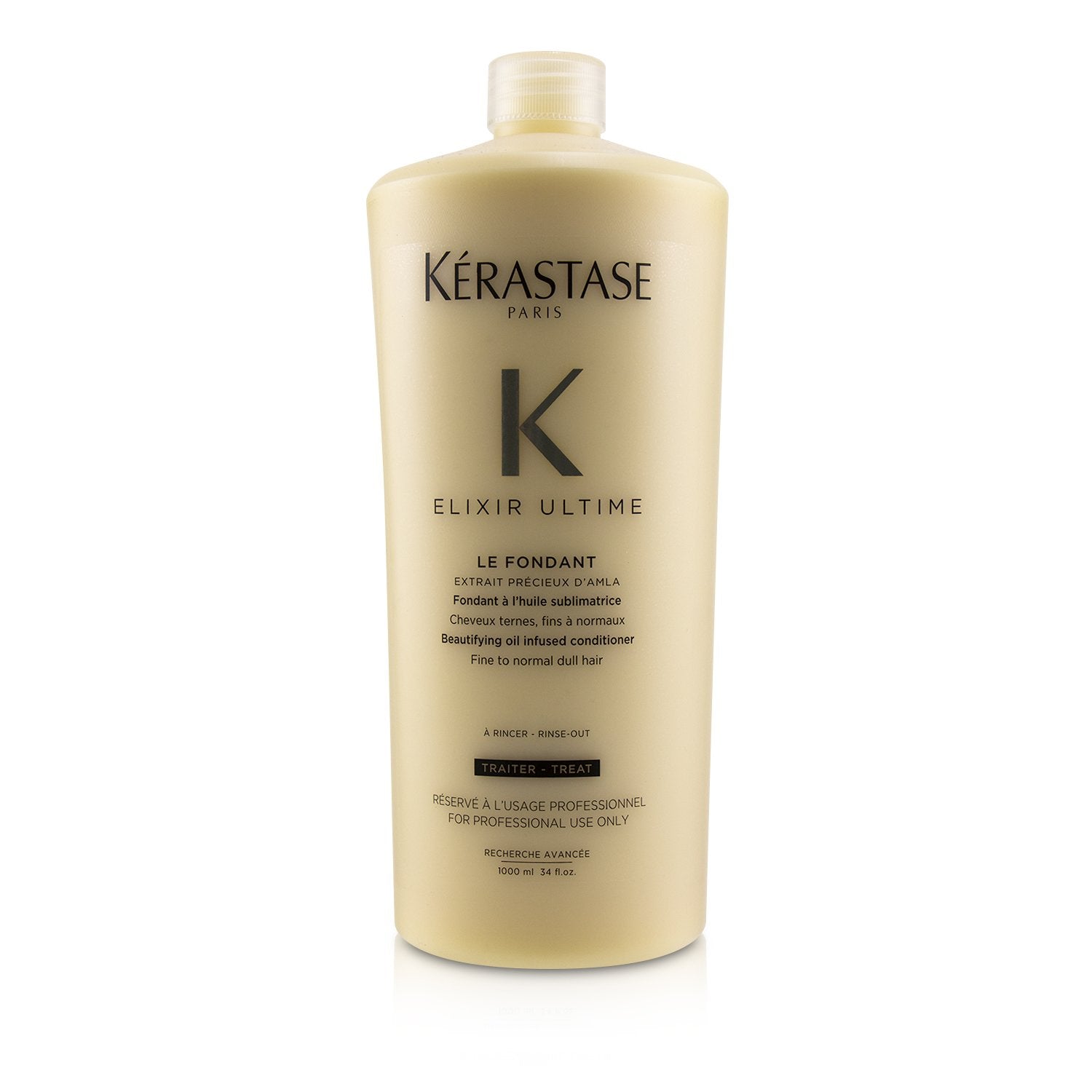 Kerastase Elixir Ultime Le Fondant Beautifying Oil Infused Conditioner (Fine to Normal Dull Hair)  1000ml/34oz