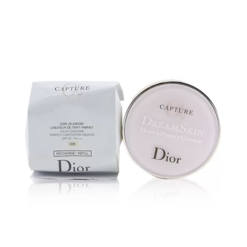 Christian Dior Capture Dreamskin Moist & Perfect Cushion SPF 50 With Extra Refill - # 012 (Porcelaine) 2x15g/0.5oz