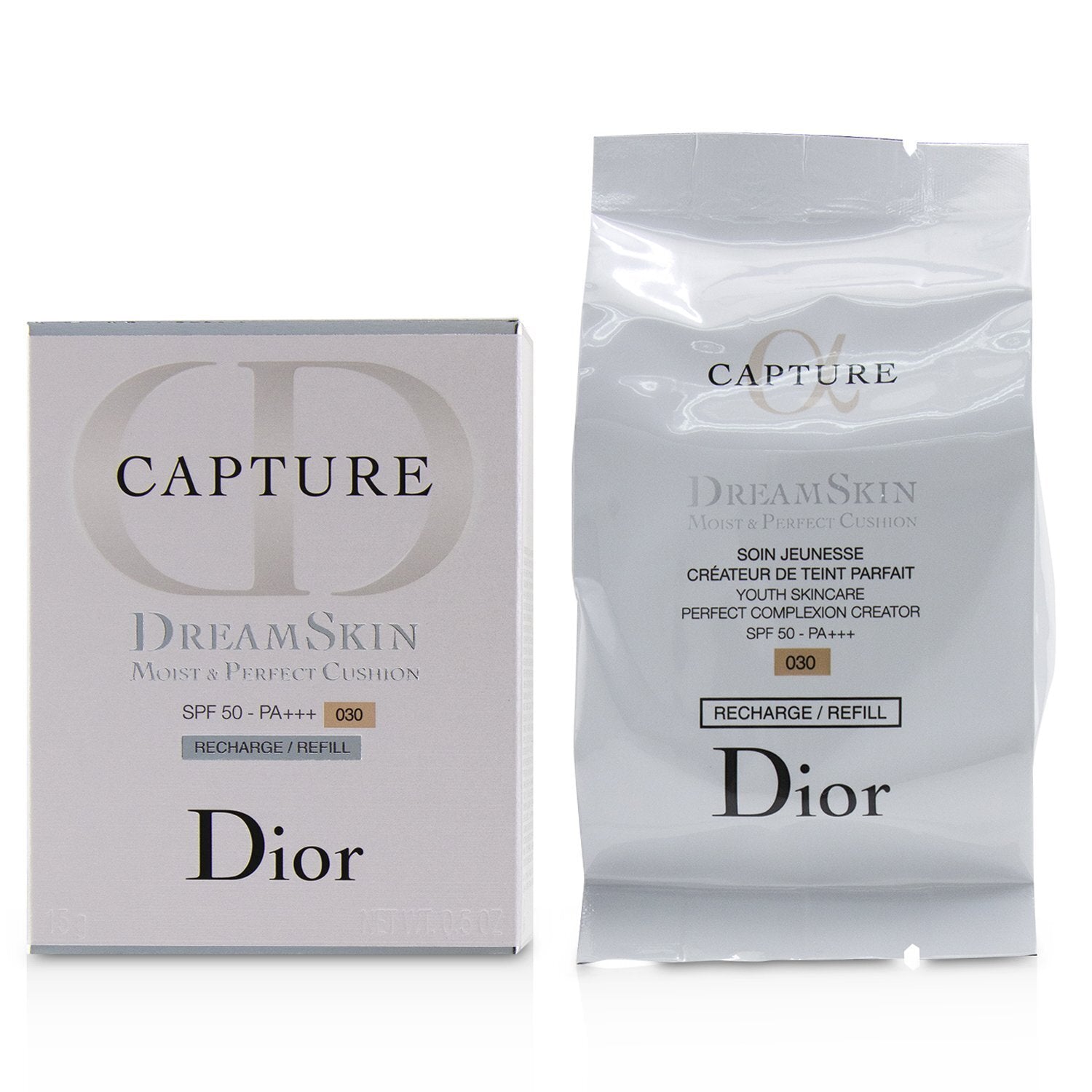 Christian Dior Capture Dreamskin Moist & Perfect Cushion SPF 50 Refill - # 030 (Medium Beige)  15g/0.5oz