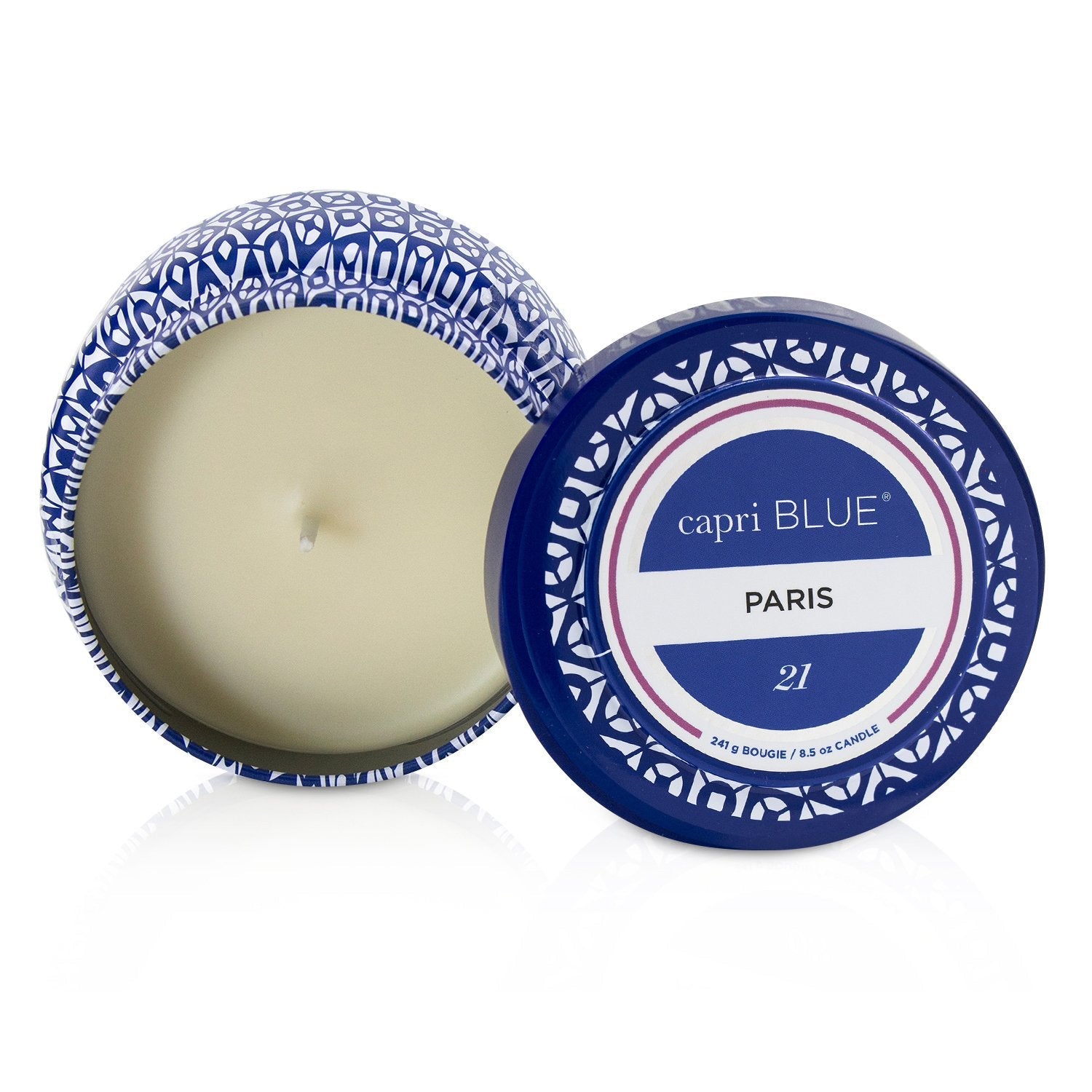 Capri Blue Printed Travel Tin Candle - Paris  241g/8.5oz