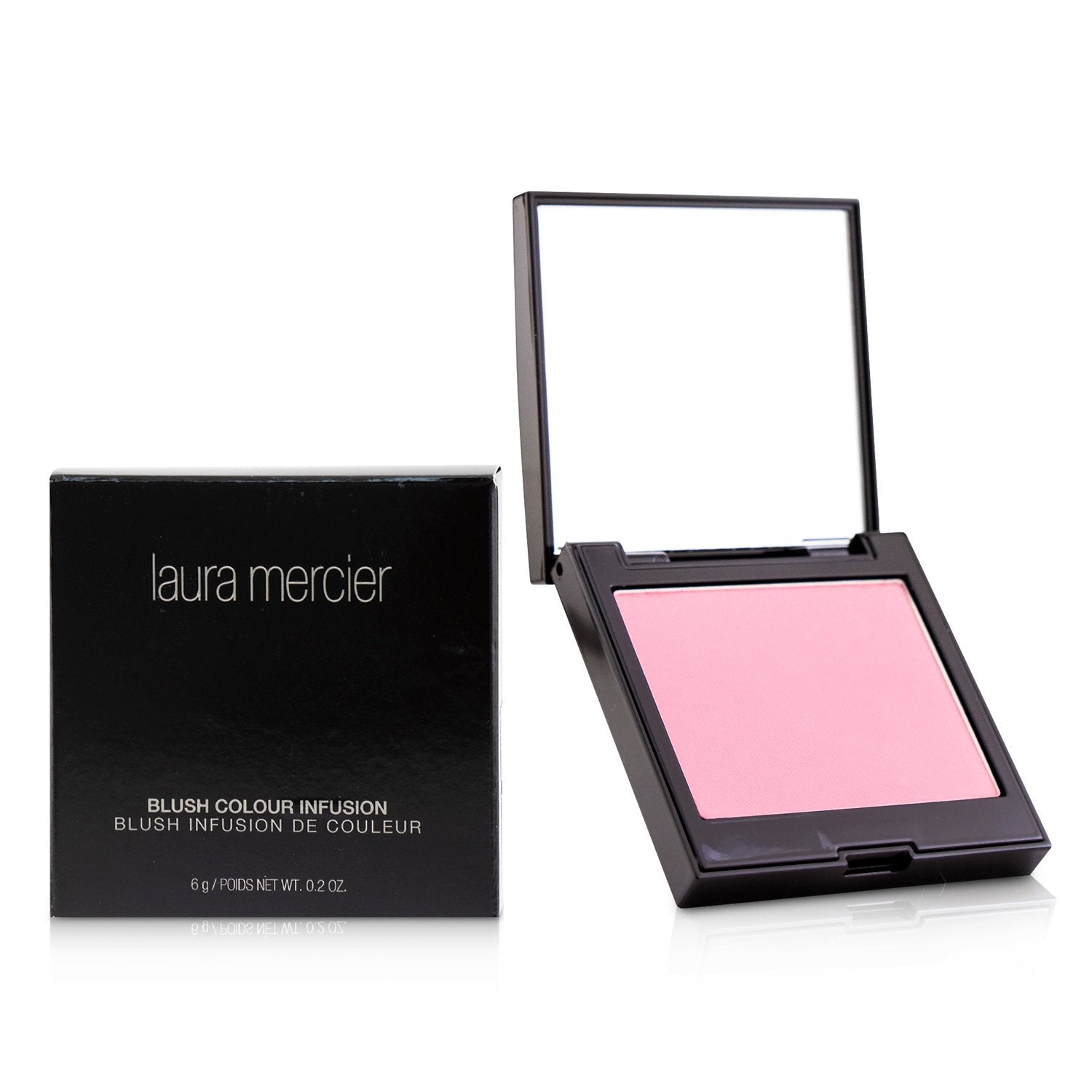 Laura Mercier Blush Colour Infusion - # Strawberry (Matte Bright Pink)  6g/0.02oz