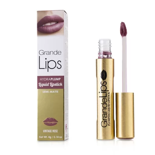 Grande Cosmetics (GrandeLash) GrandeLIPS Plumping Liquid Lipstick (Semi Matte) - # Deja Brew  4g/0.14oz