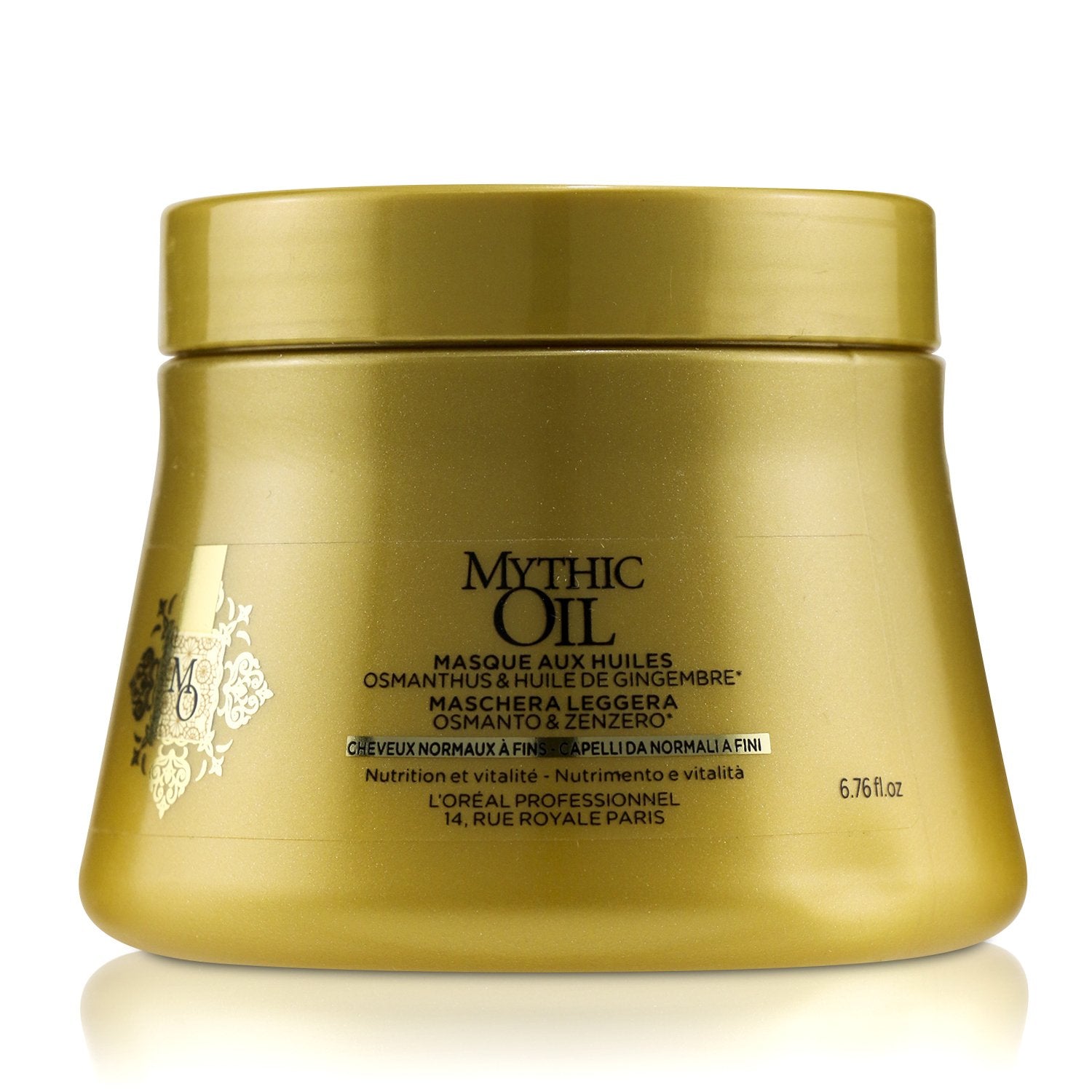 L'Oreal Professionnel Mythic Oil Oil Light Masque with Osmanthus & Ginger Oil (Normal to Fine Hair)  200ml/6.76oz