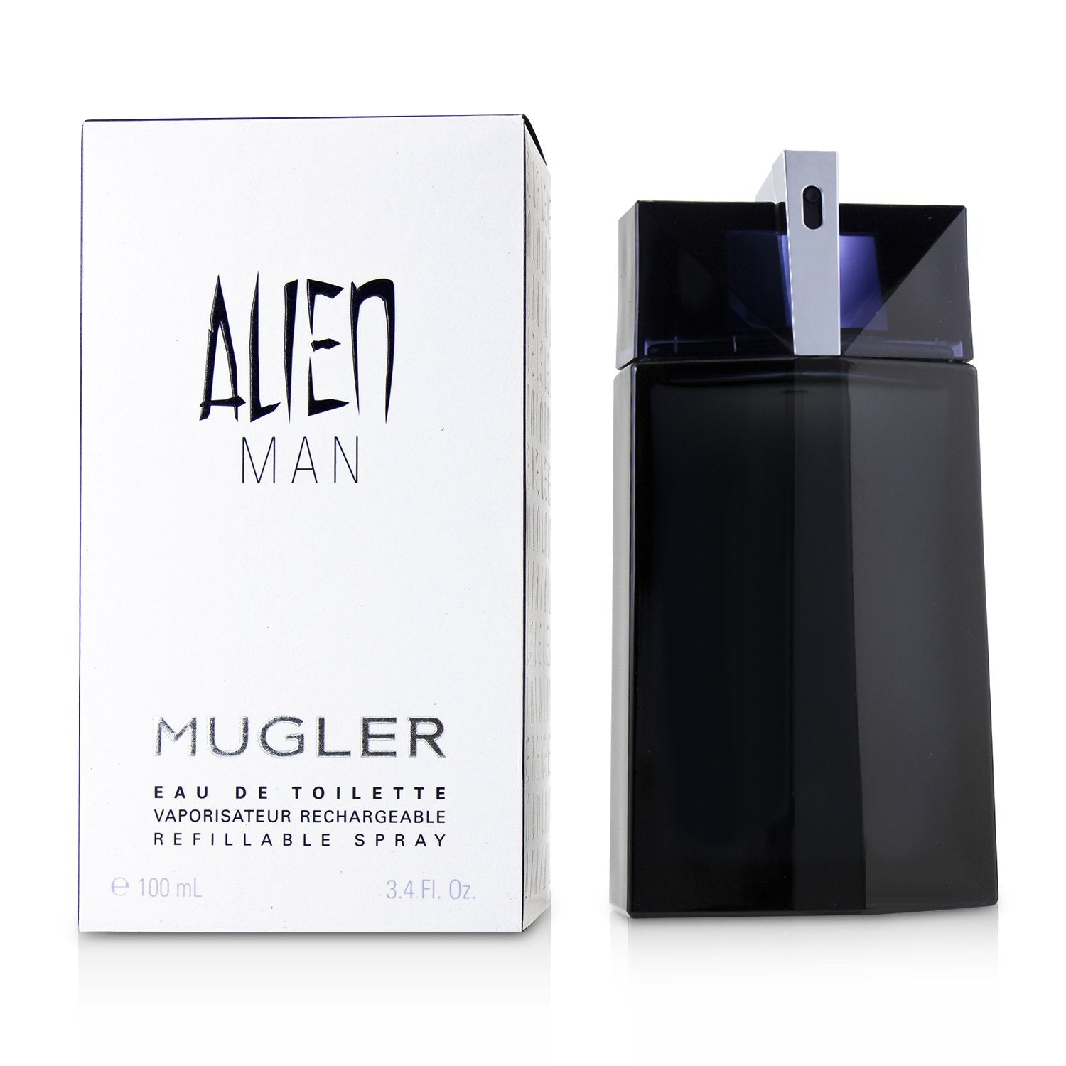 Thierry Mugler (Mugler) Alien Man Eau De Toilette Refillable Spray  100ml/3.4oz