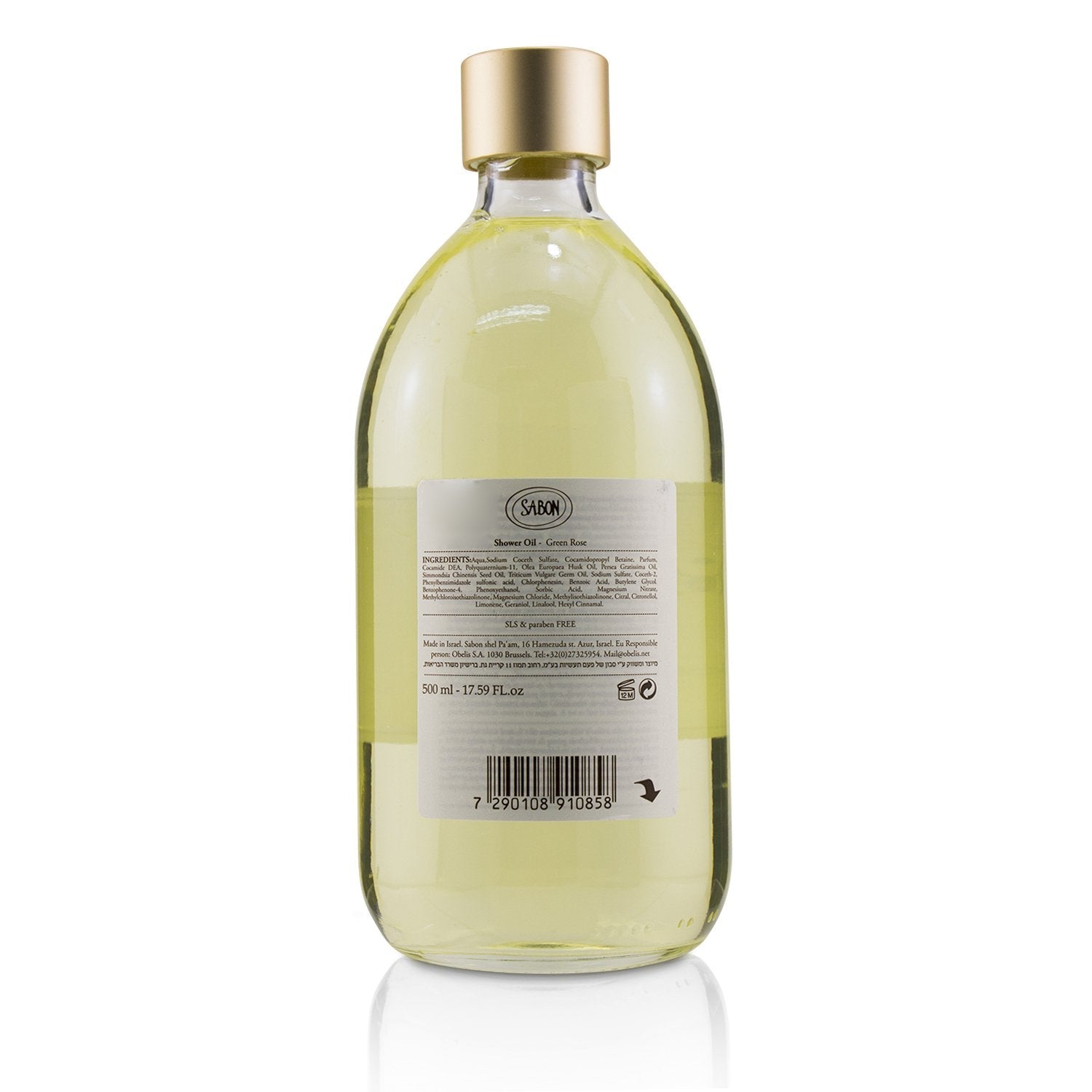 Sabon Shower Oil - Green Rose  500ml/17.59oz