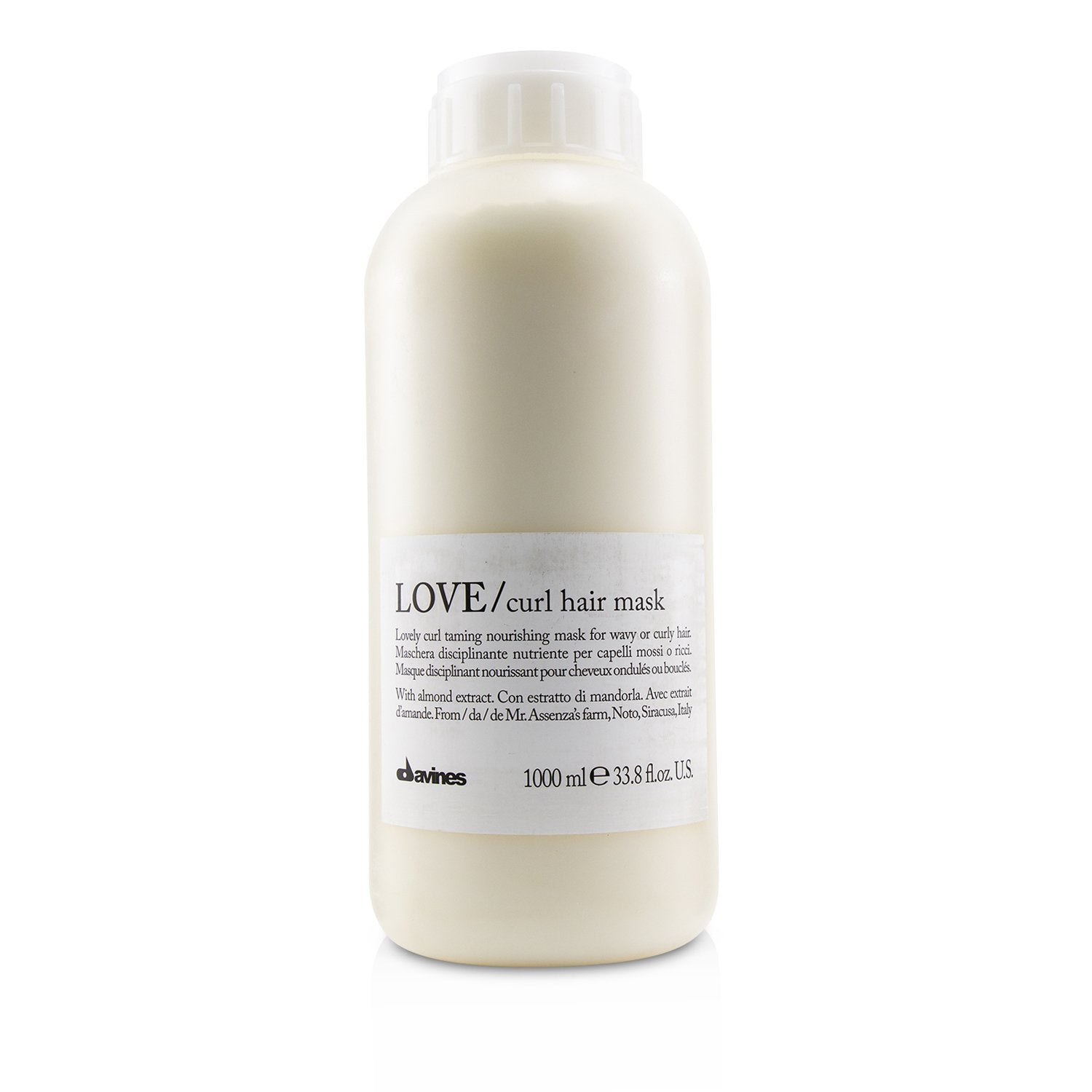 Davines Love Curl Hair Mask (Lovely Curl Taming Nourishing Mask For Wavy or Curly Hair)  1000ml/33.8oz