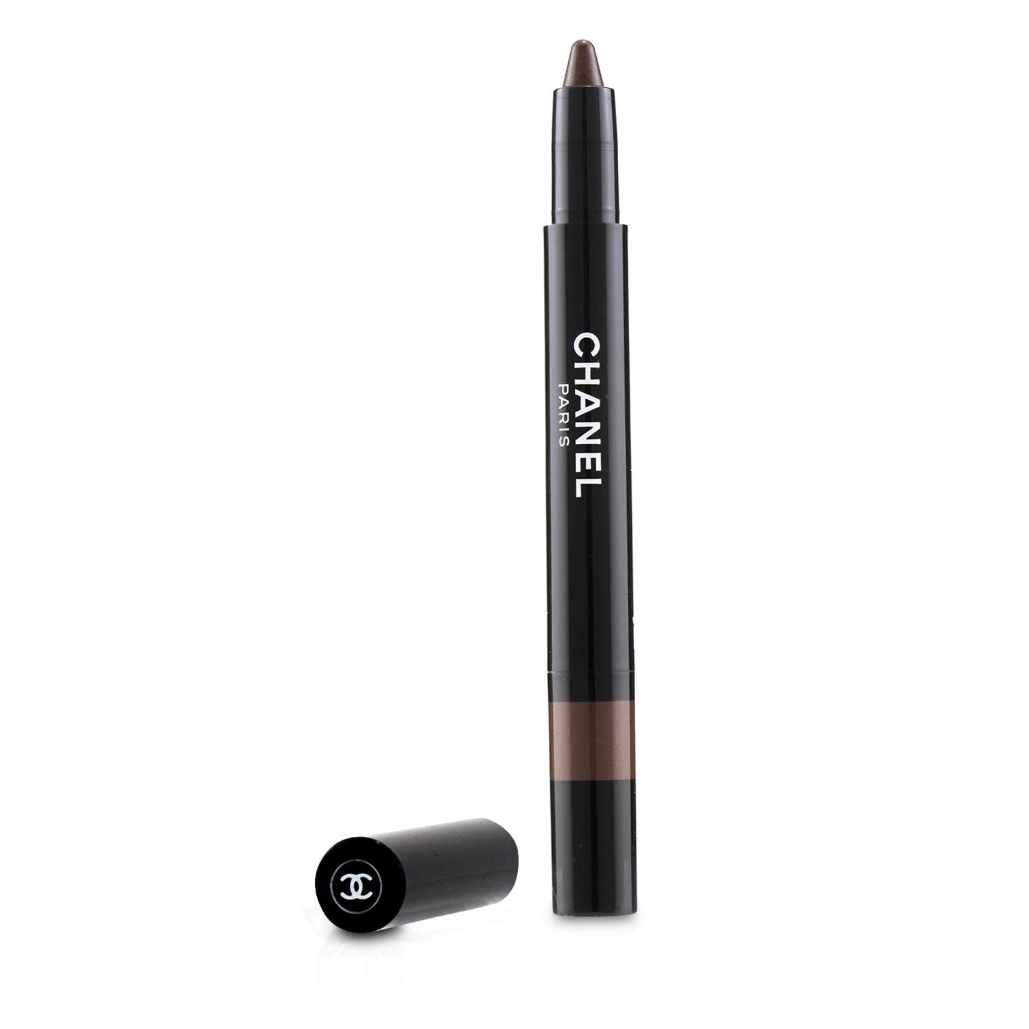 Chanel Stylo Ombre Et Contour (Eyeshadow/Liner/Khol) - # 08 Rouge Noir  0.8g/0.02oz