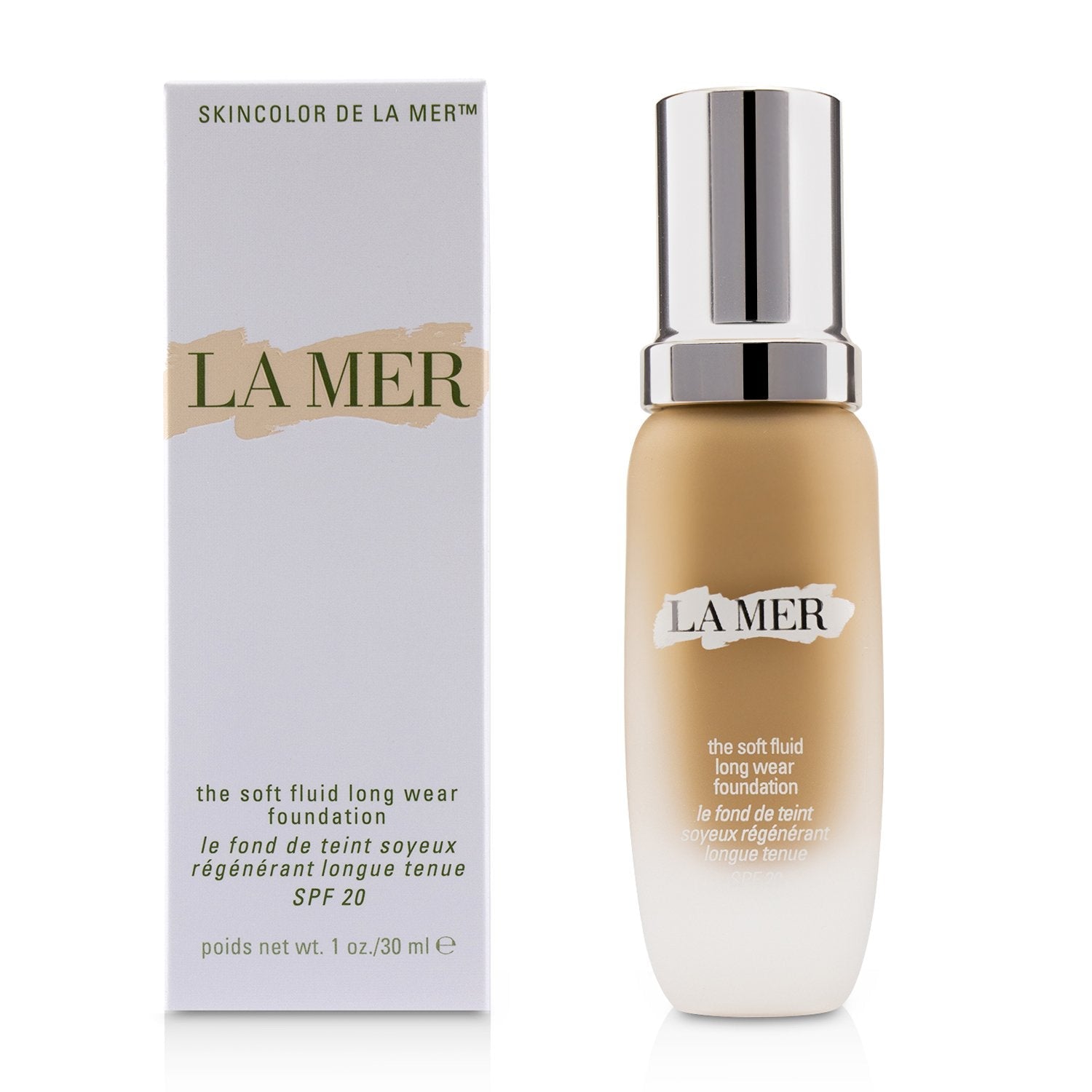 La Mer The Soft Fluid Long Wear Foundation SPF 20 - # 33/ 340 Suede  30ml/1oz