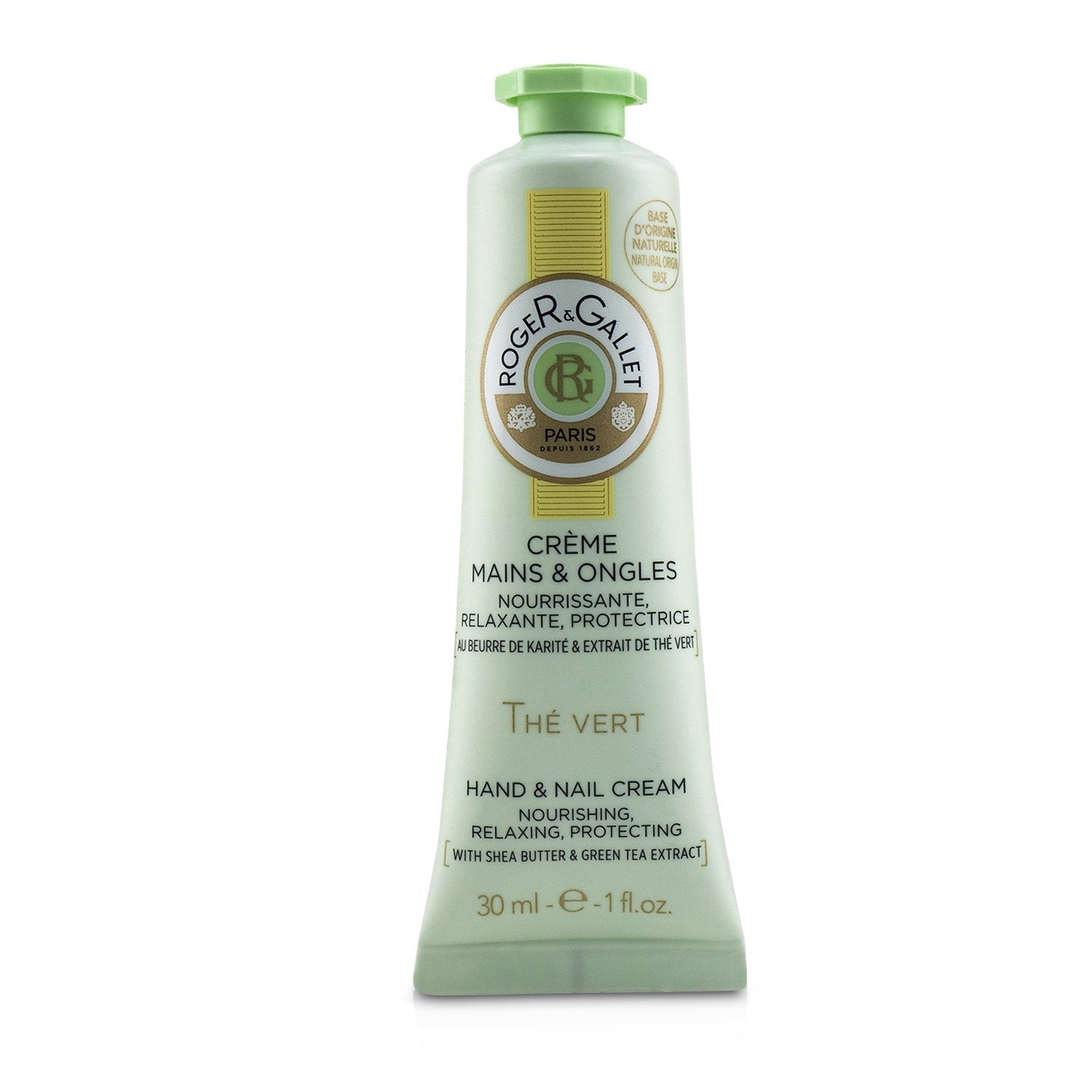 Roger & Gallet Green Tea (The Vert) Hand & Nail Cream  30ml/1oz