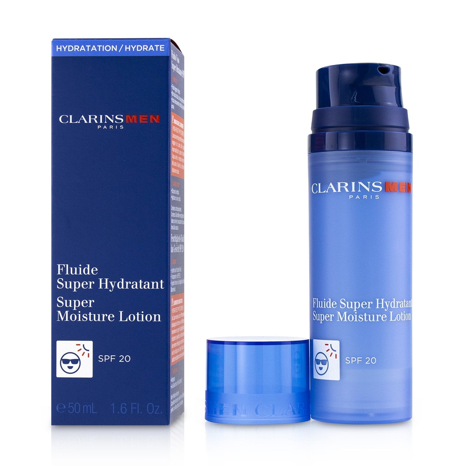 Clarins Men Super Moisture Lotion SPF 20  50ml/1.6oz