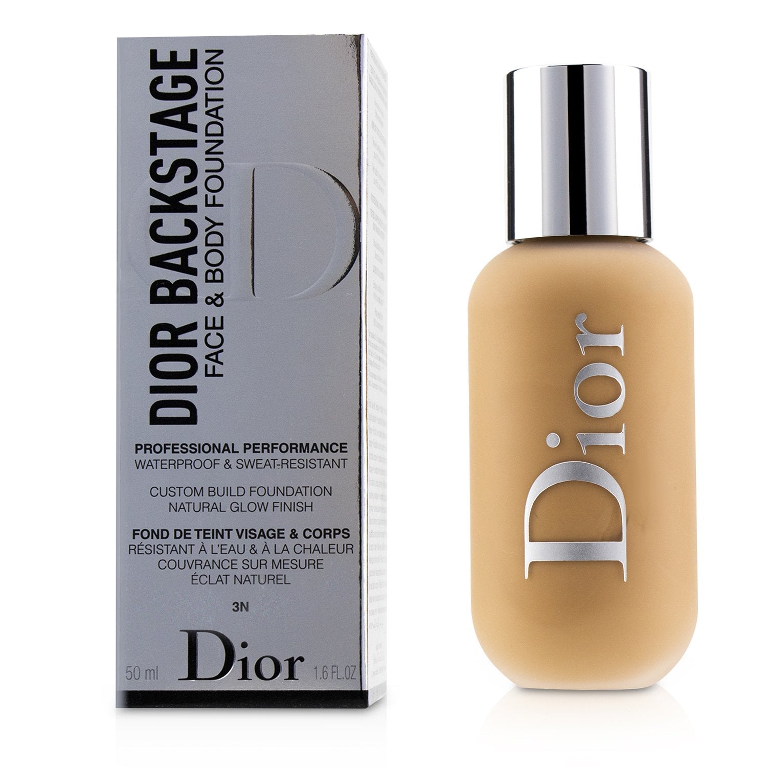 Christian Dior Dior Backstage Face & Body Foundation - # 3N (3 Neutral)  50ml/1.6oz